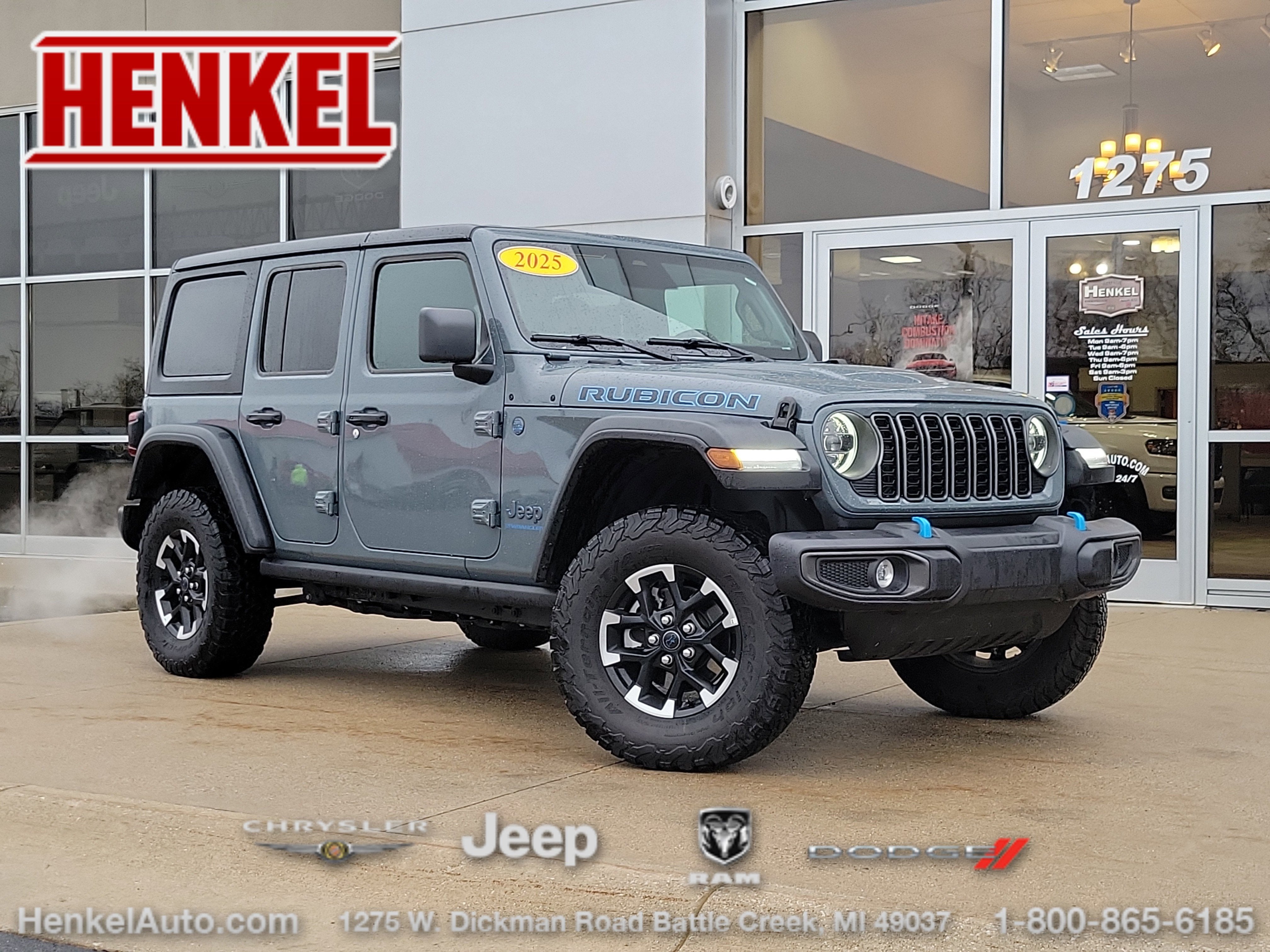 2025 Jeep Wrangler 4xe Rubicon 4xe