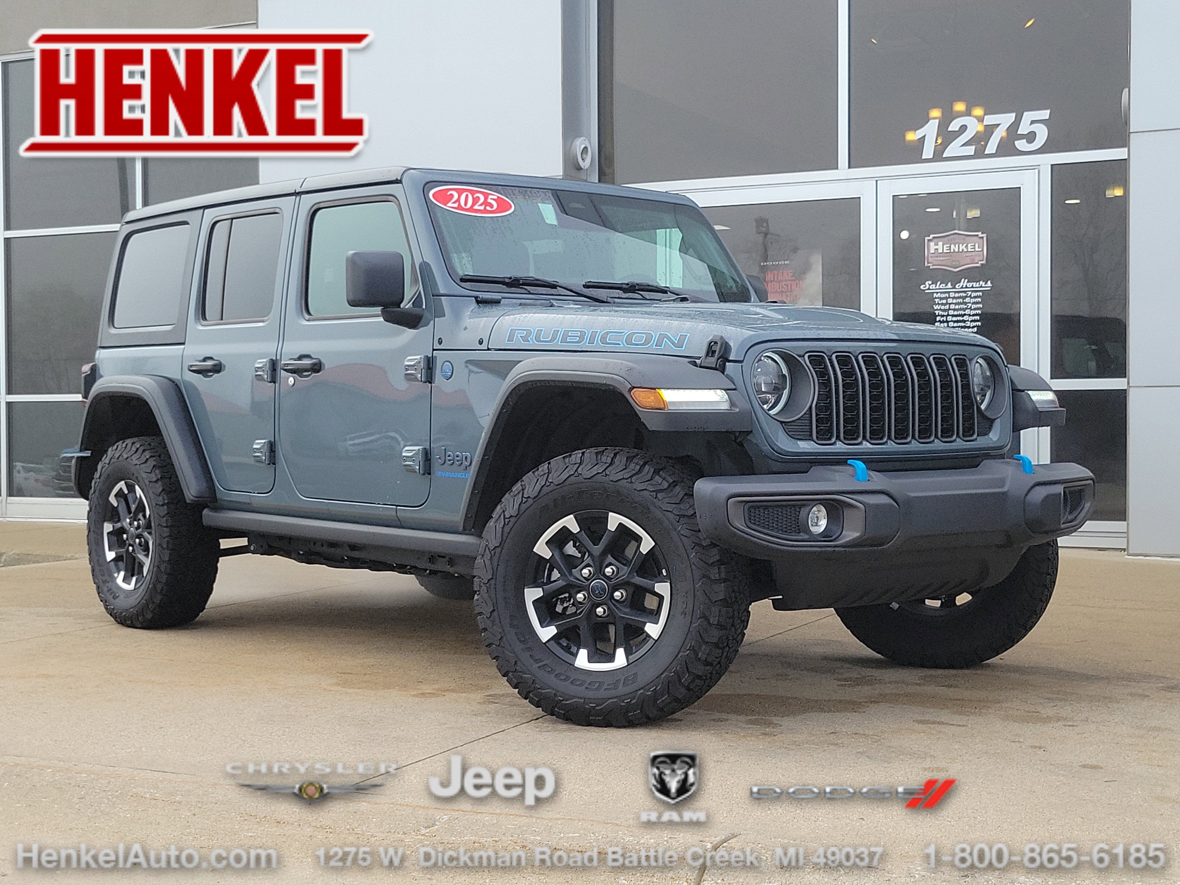 2025 Jeep Wrangler 4xe Rubicon 4xe