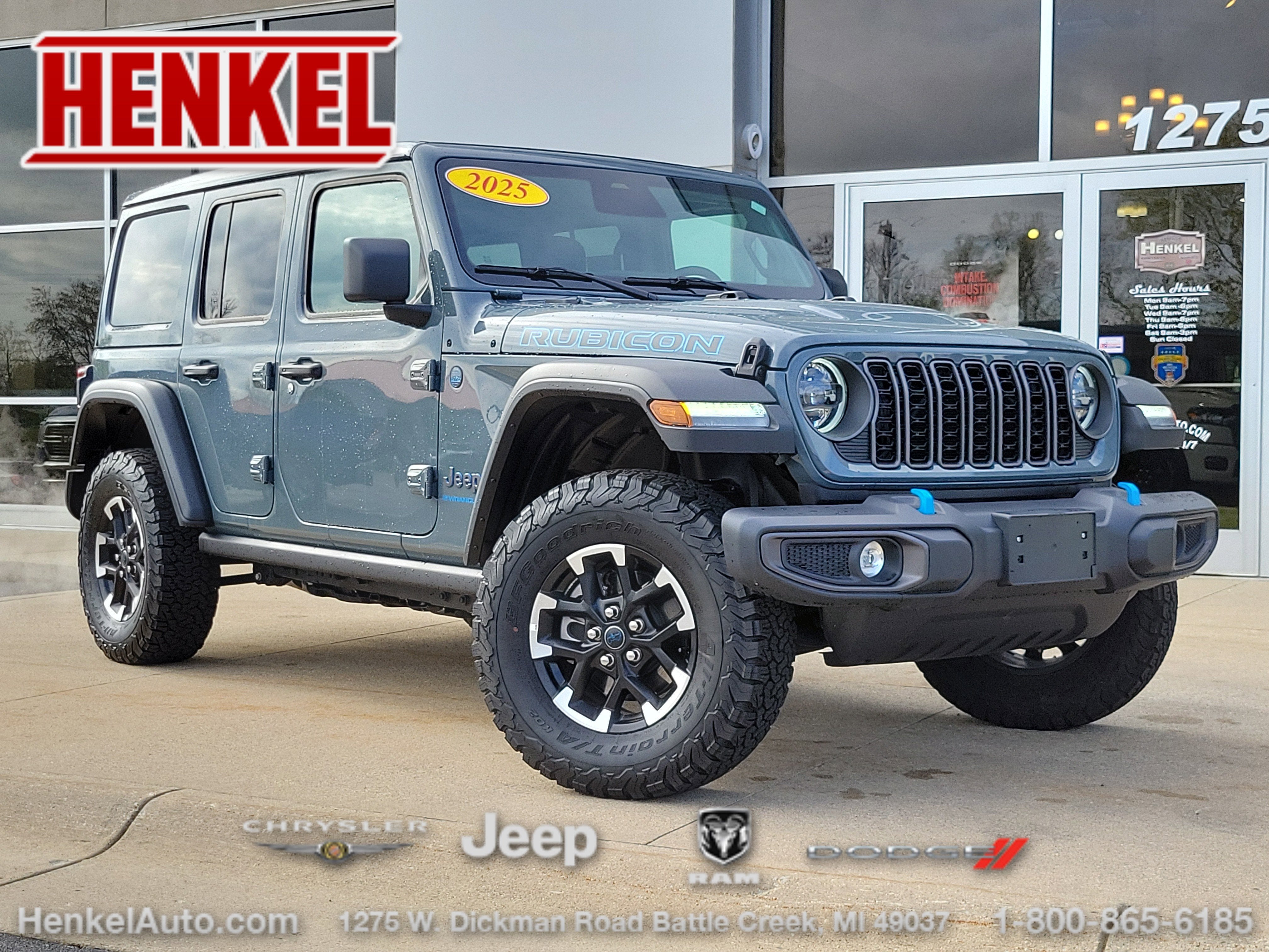 2025 Jeep Wrangler 4xe Rubicon 4xe