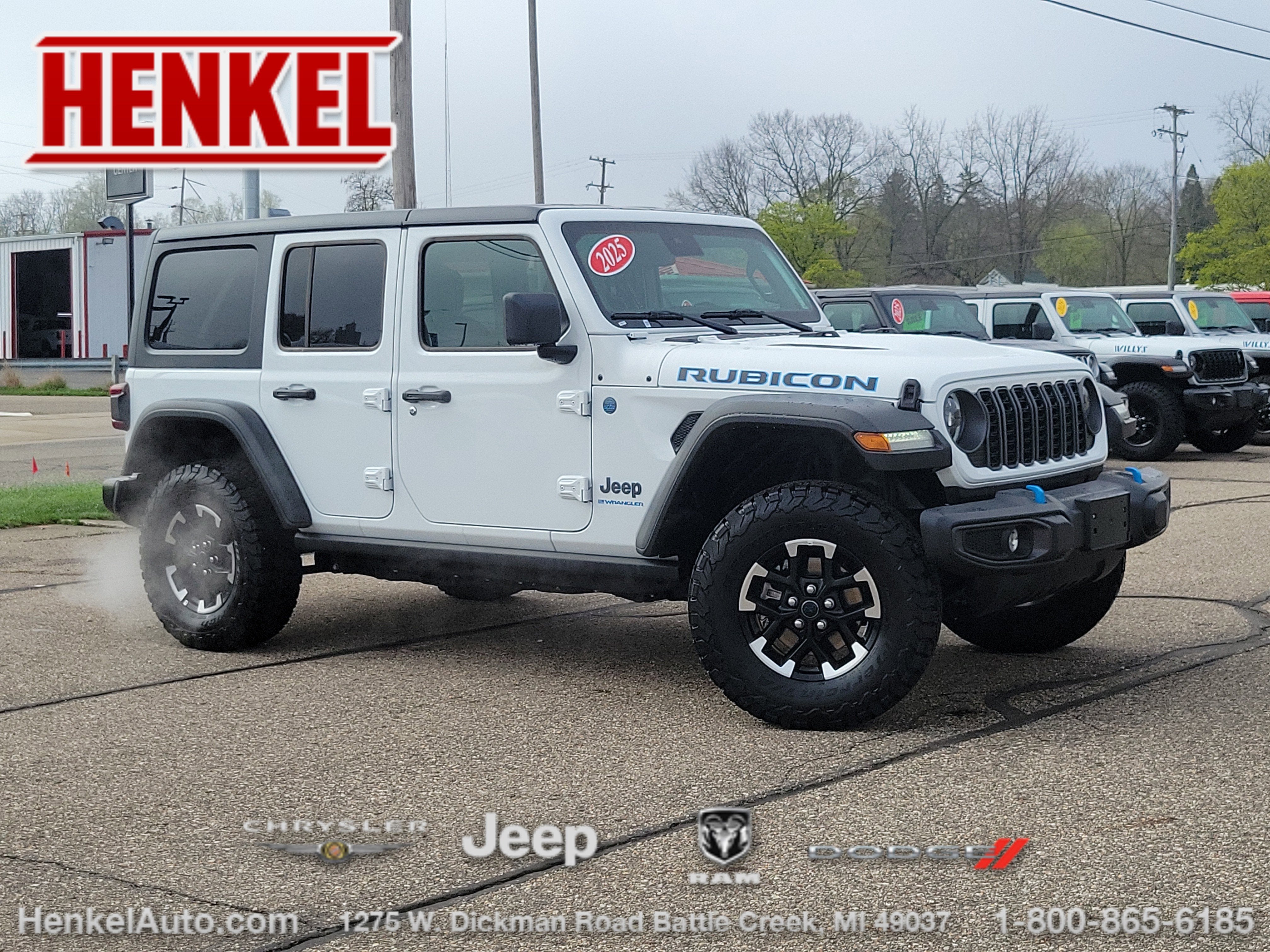 2025 Jeep Wrangler 4xe Rubicon 4xe
