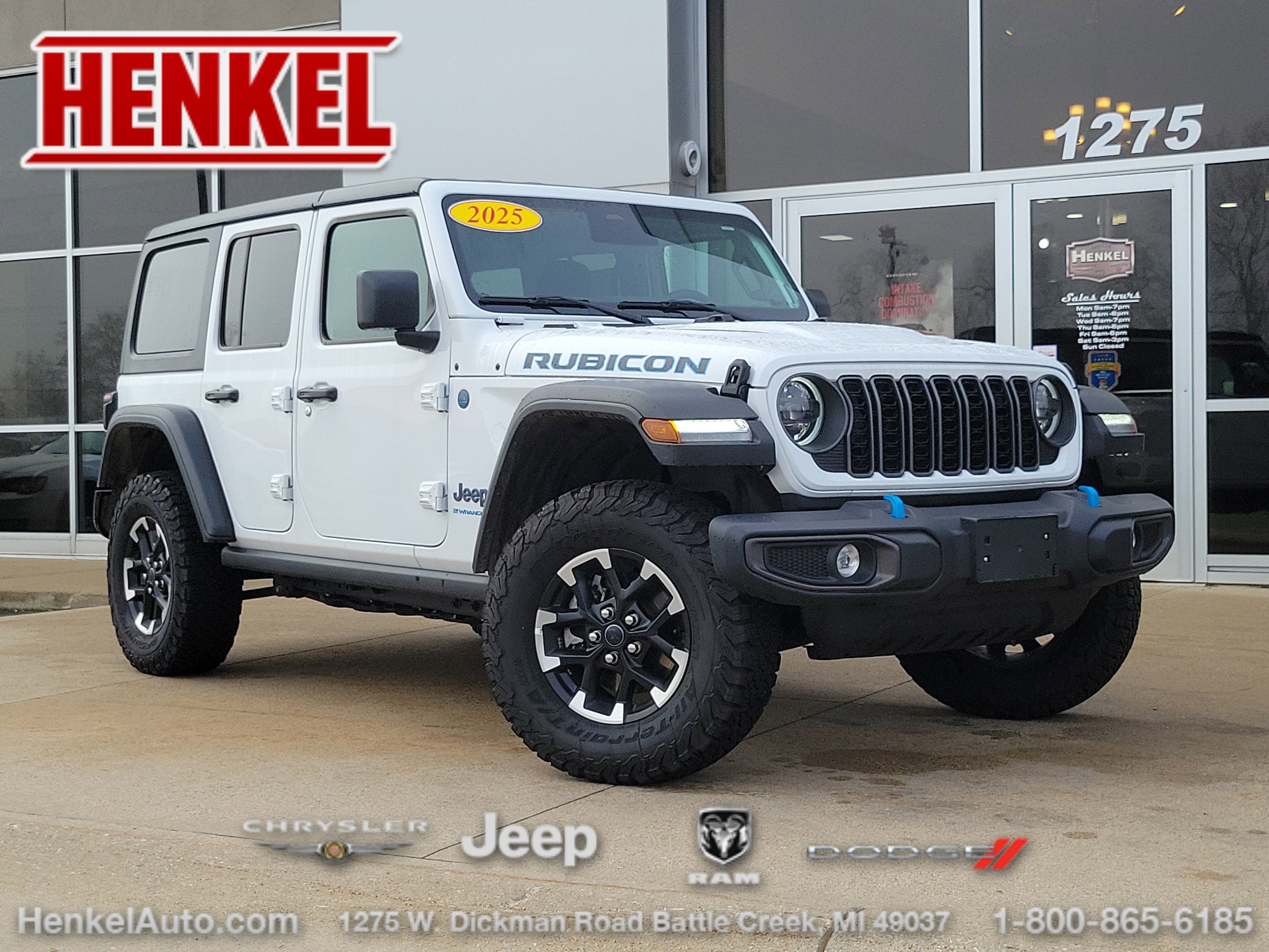 2025 Jeep Wrangler 4xe Rubicon 4xe