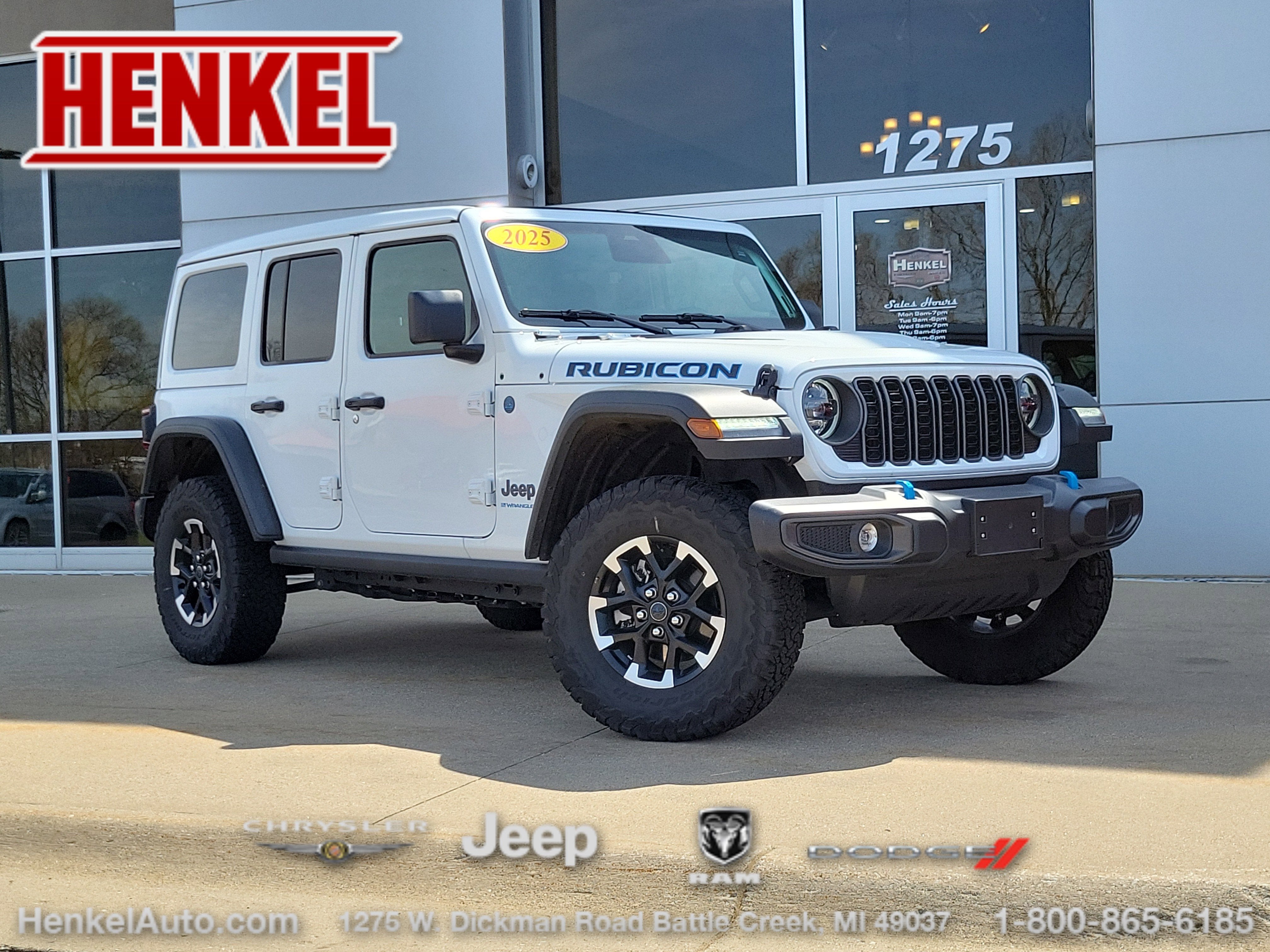 2025 Jeep Wrangler 4xe Rubicon 4xe