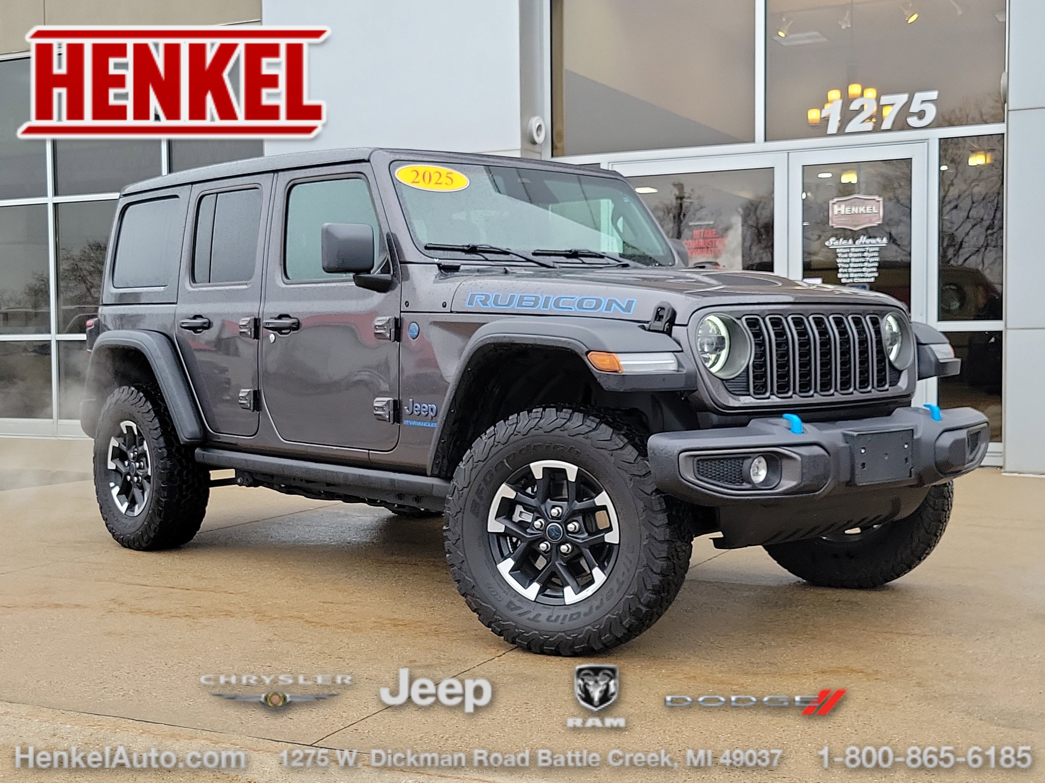 2025 Jeep Wrangler 4xe Rubicon 4xe