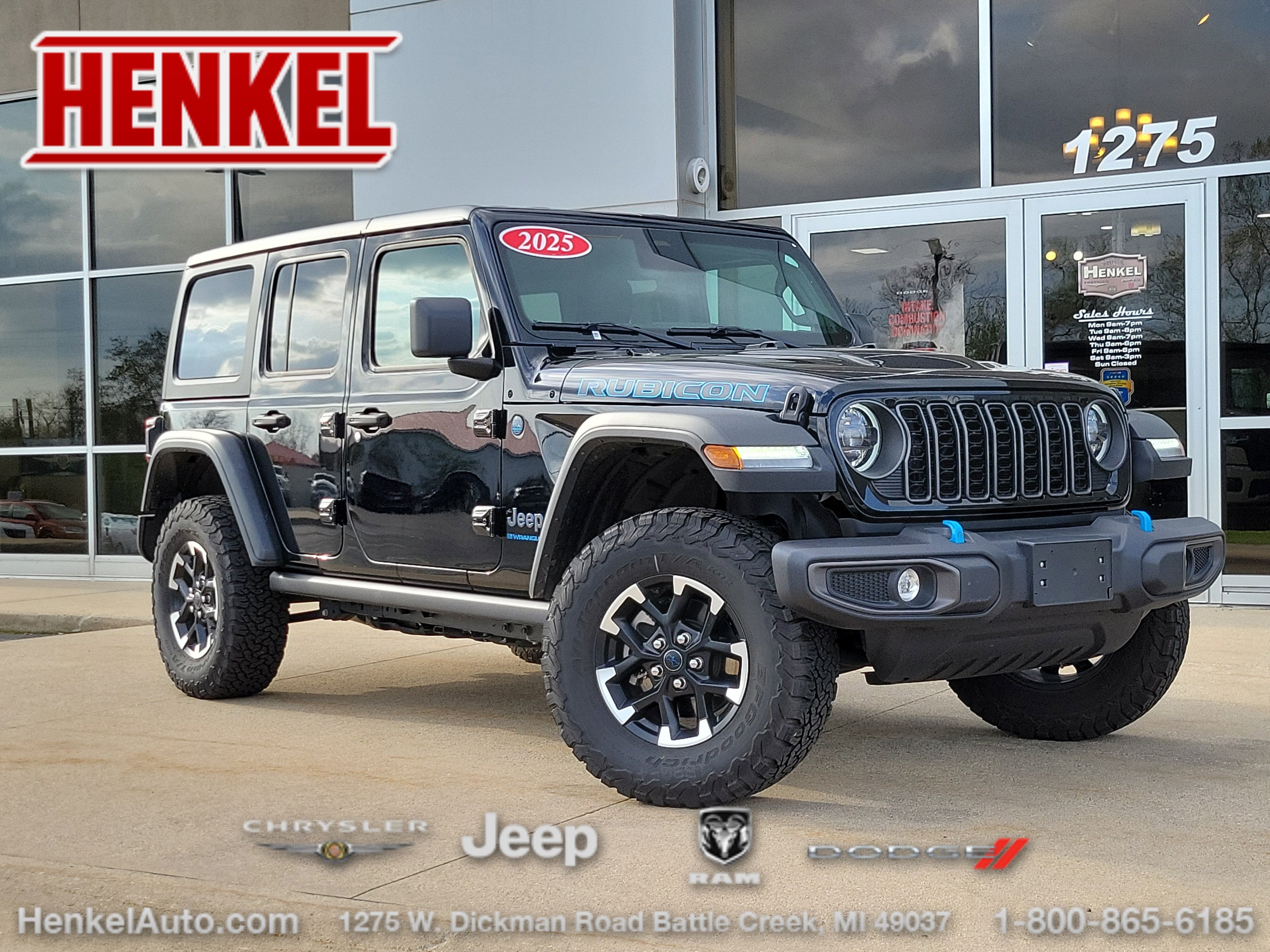 2025 Jeep Wrangler 4xe Rubicon 4xe