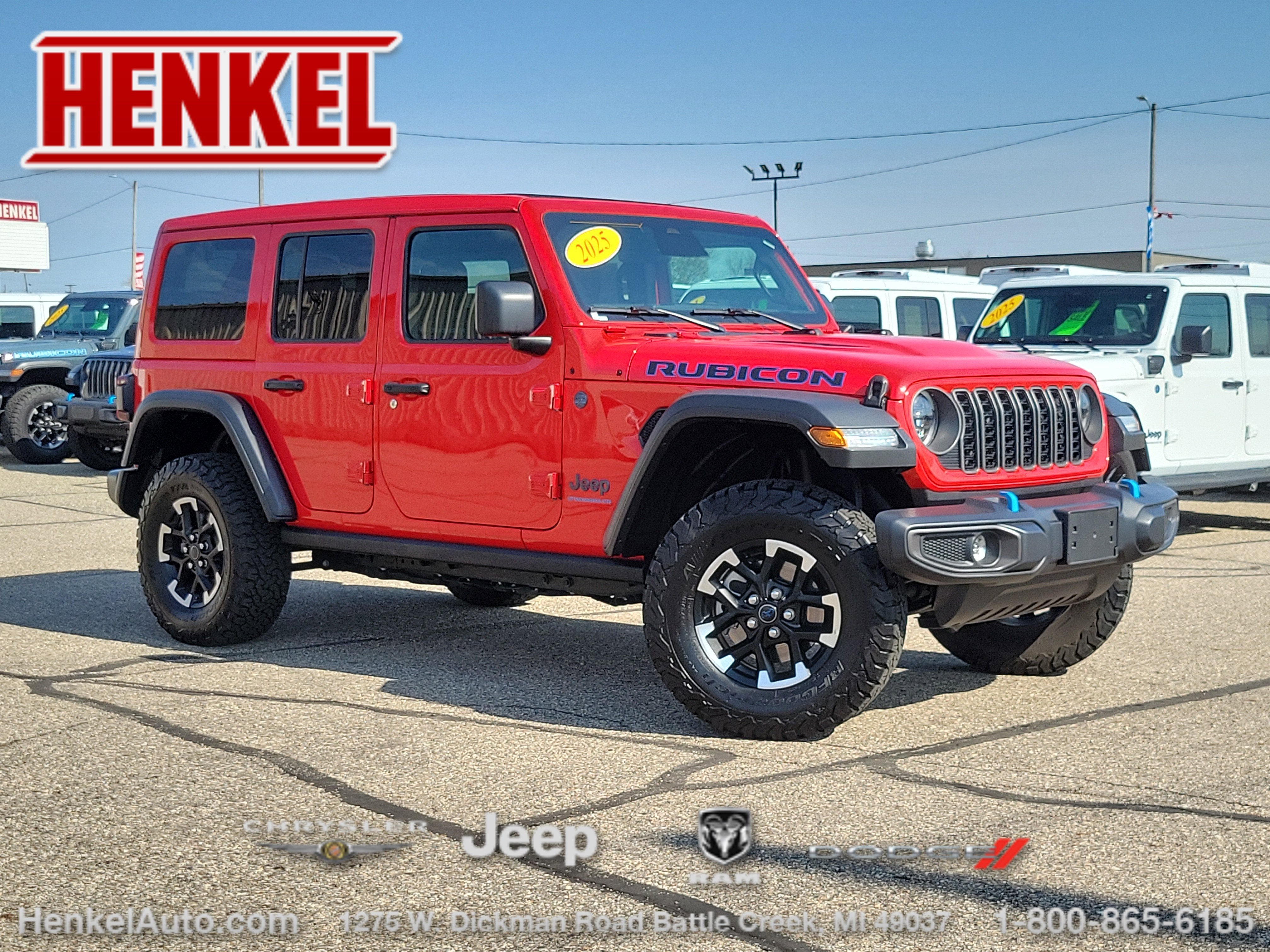 2025 Jeep Wrangler 4xe Rubicon 4xe