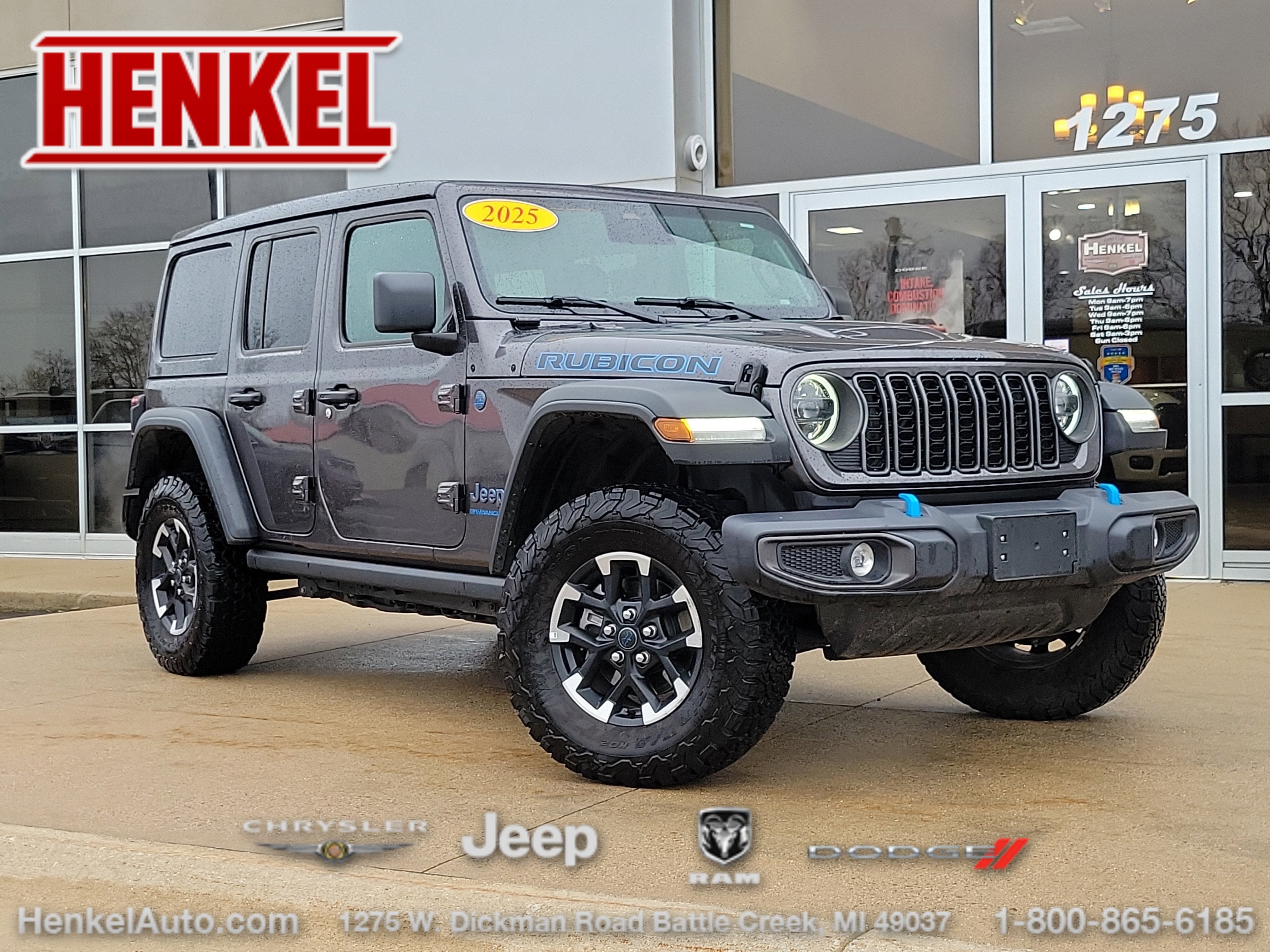 2025 Jeep Wrangler 4xe Rubicon 4xe