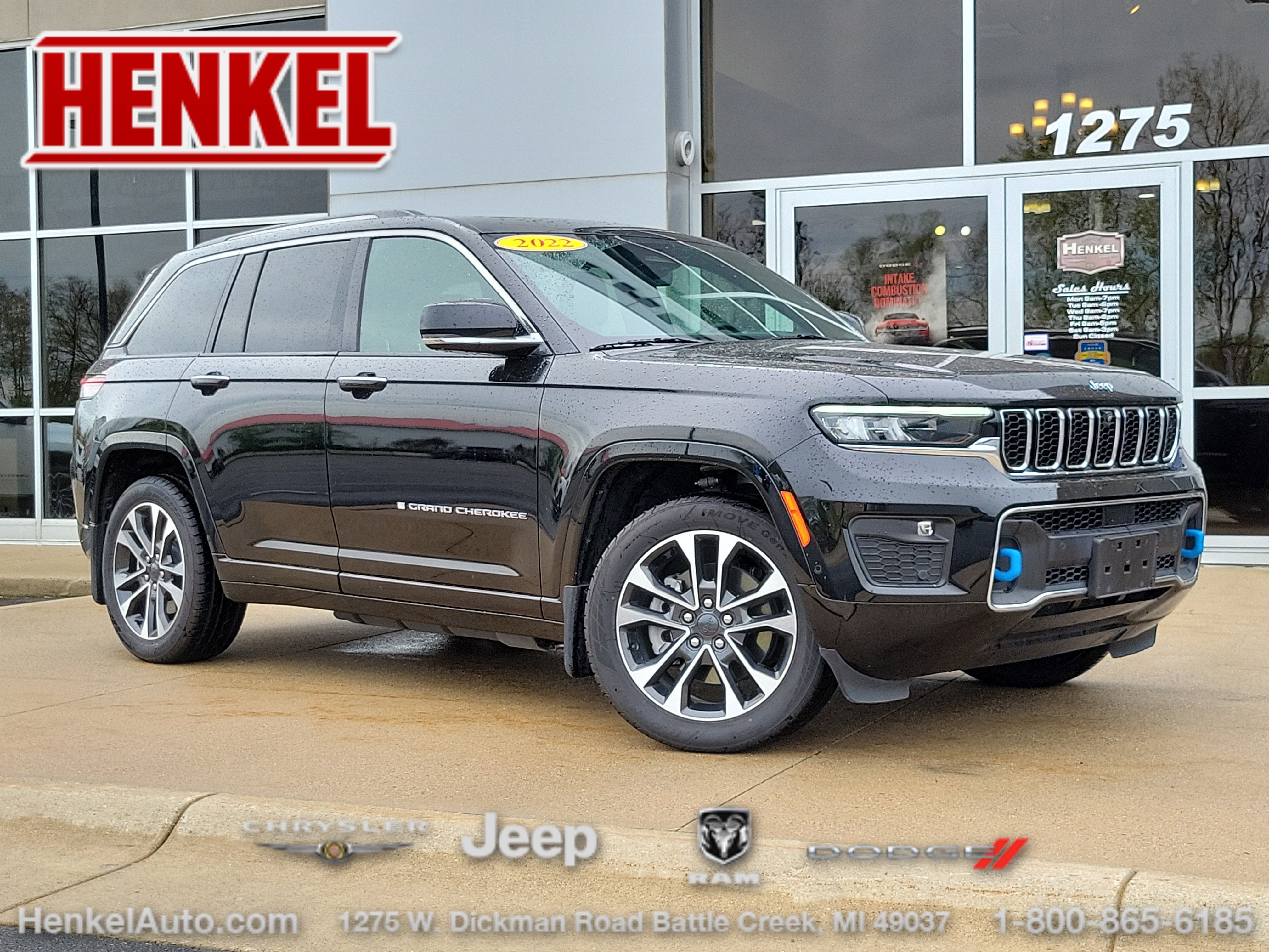 2022 Jeep Grand Cherokee 4xe Overland 4x4