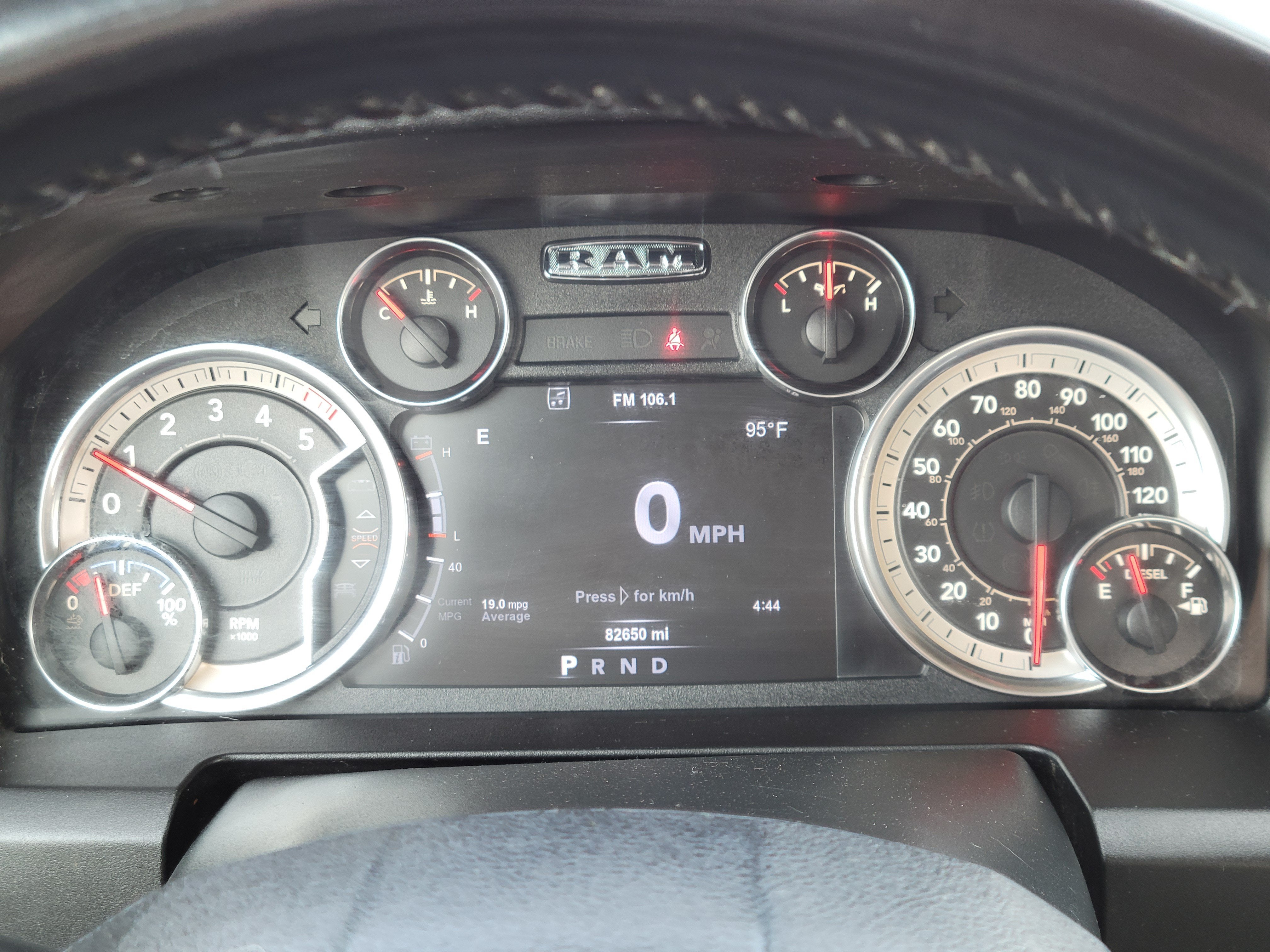 2017 RAM 1500 Big Horn Crew Cab 4x4 5'7' Box