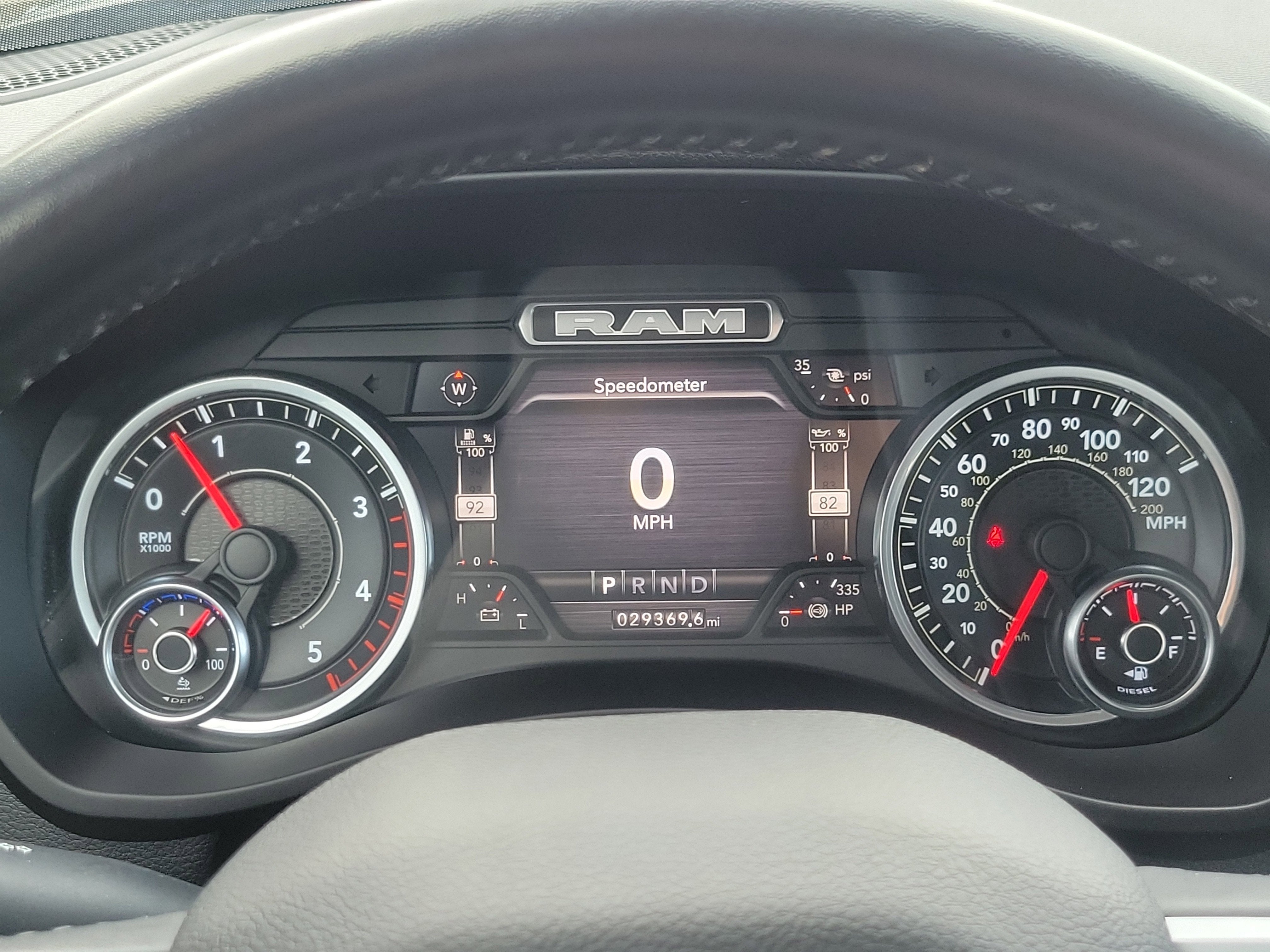 2022 RAM 3500 Big Horn Crew Cab 4x4 8' Box