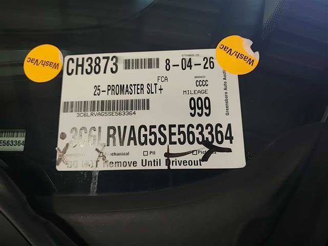 2025 RAM ProMaster 1500 SLT+ 136 WB Low Roof