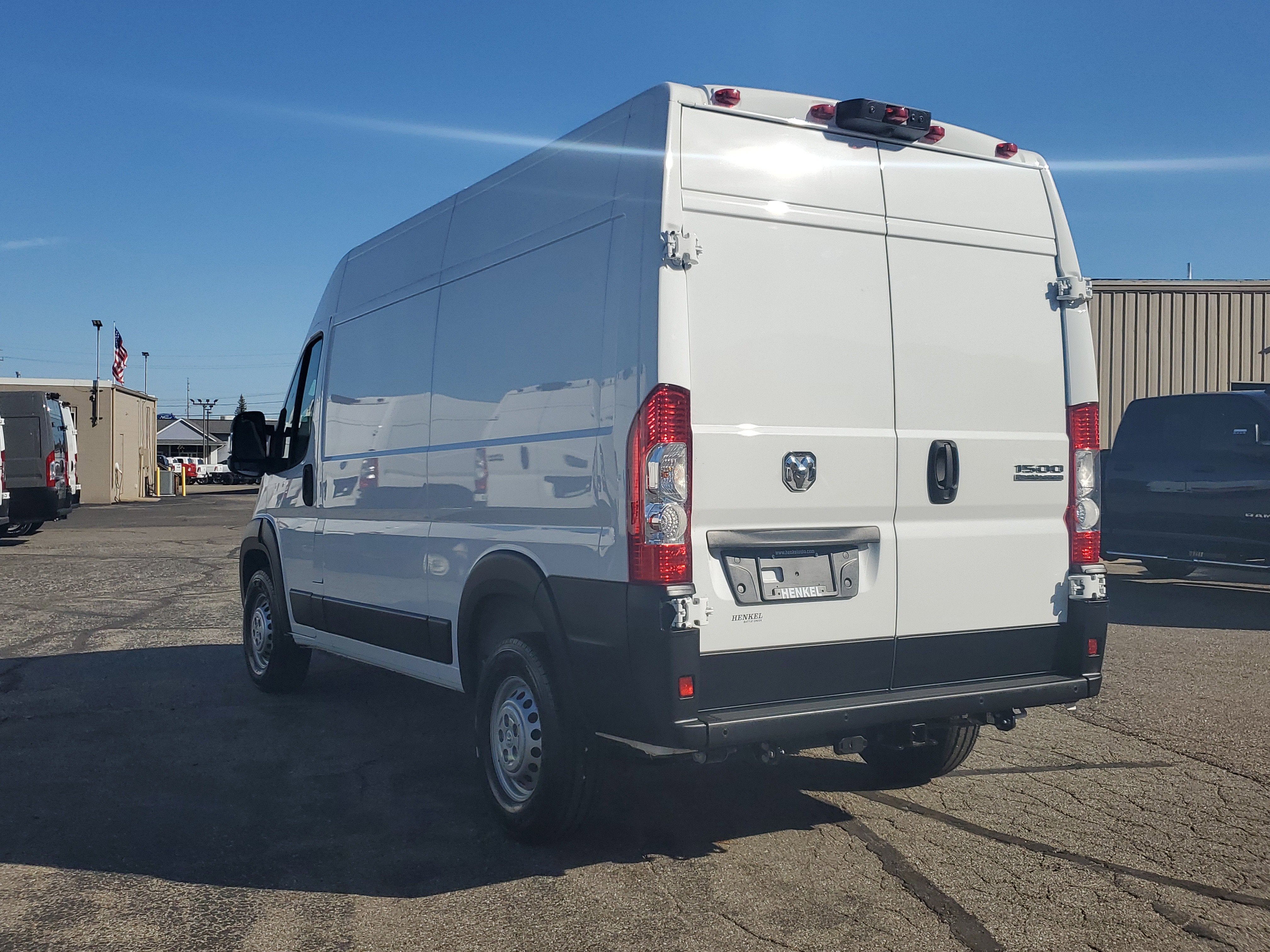 2025 RAM ProMaster 1500 Cargo Van Tradesman High Roof 136' WB w/Pass Seat