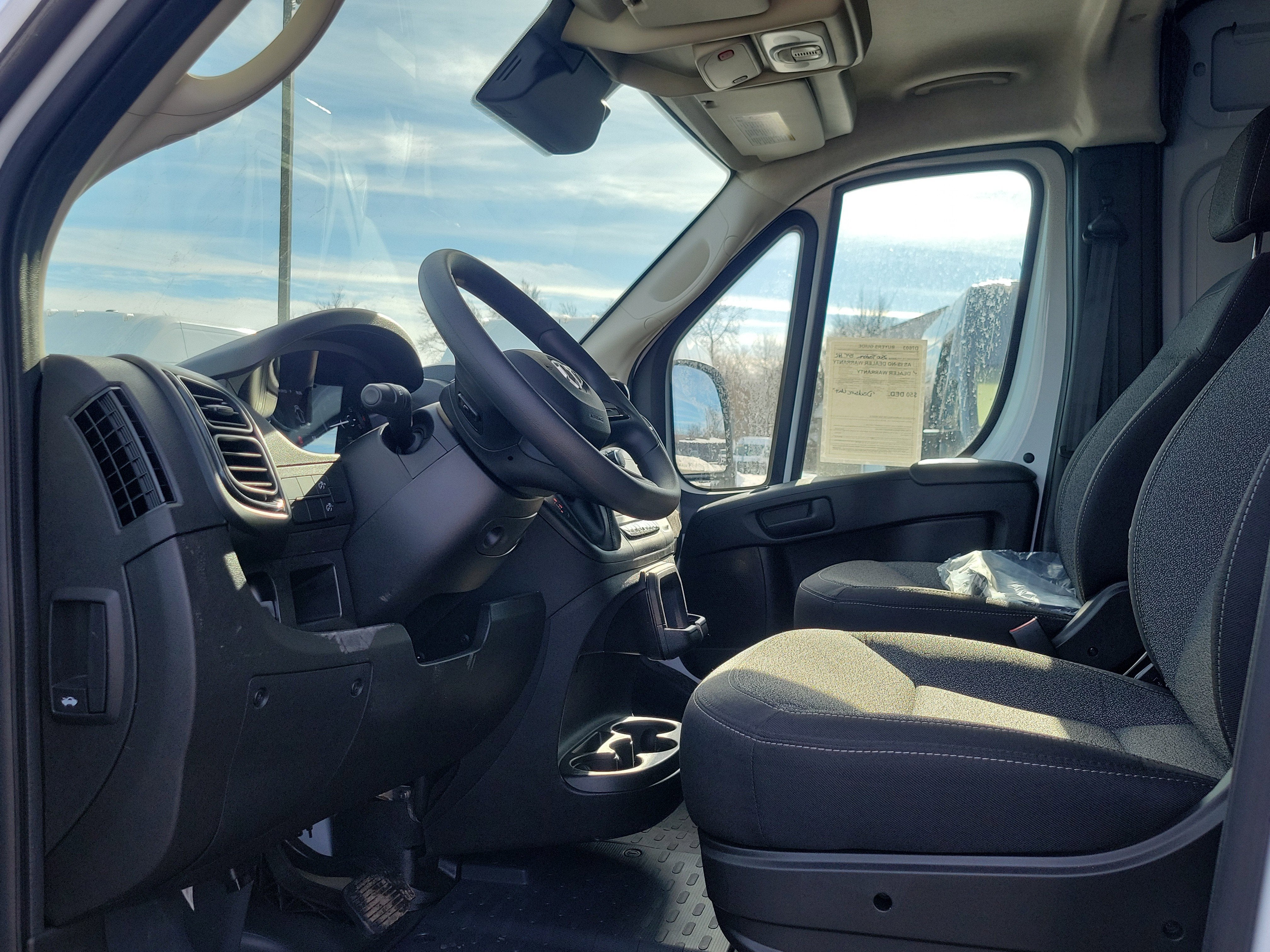 2025 RAM ProMaster 1500 Cargo Van Tradesman High Roof 136' WB w/Pass Seat