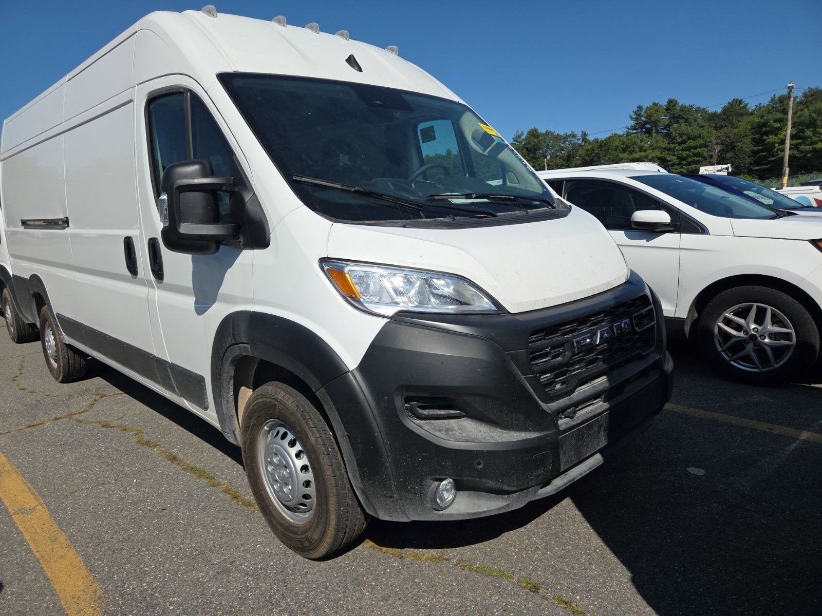 2025 RAM ProMaster 2500 Cargo Van Tradesman High Roof 136' WB w/Pass Seat