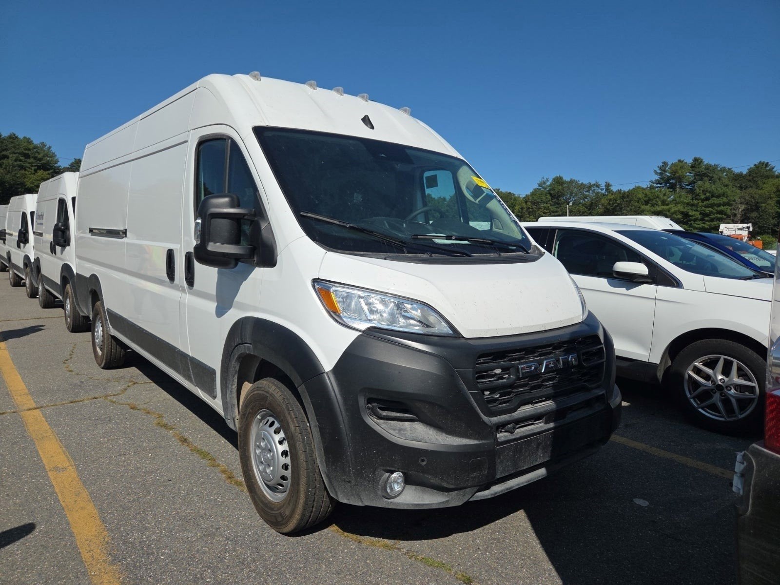 2025 RAM ProMaster 2500 Cargo Van Tradesman High Roof 136' WB w/Pass Seat