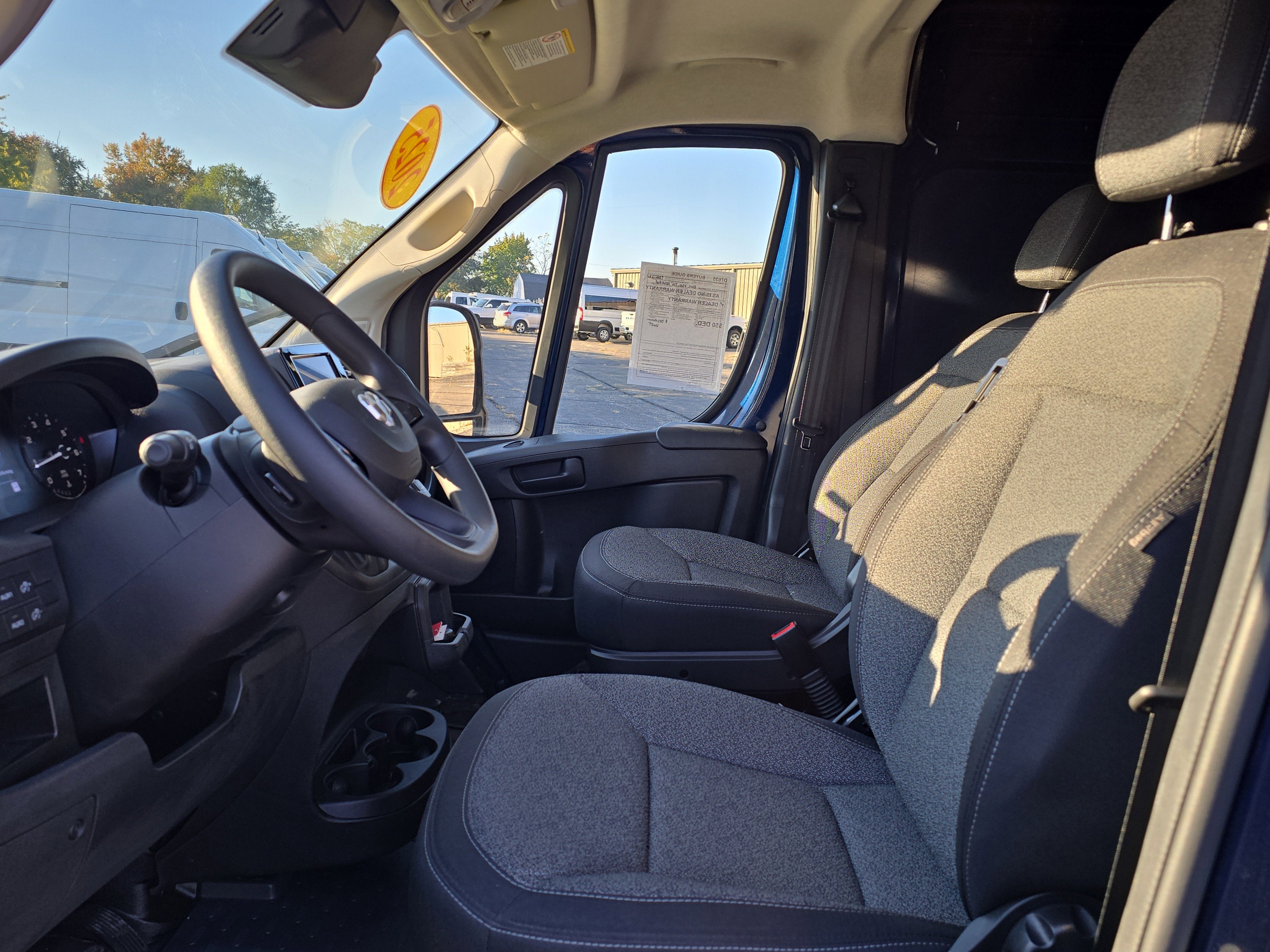 2025 RAM ProMaster 2500 Cargo Van Tradesman High Roof 136' WB w/Pass Seat