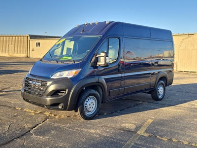 2025 RAM ProMaster 2500 Cargo Van Tradesman High Roof 136' WB w/Pass Seat