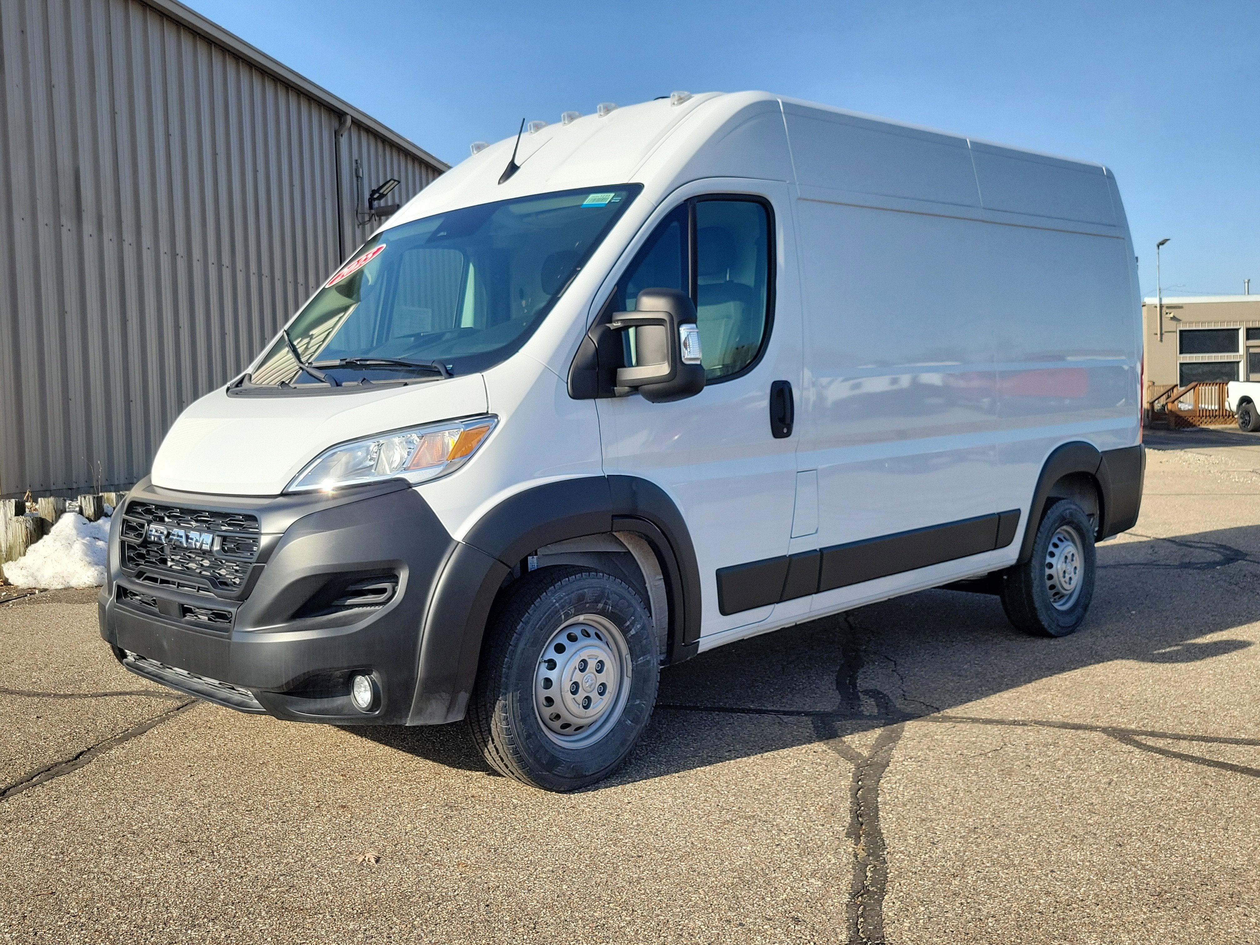 2025 RAM ProMaster 2500 Cargo Van Tradesman High Roof 136' WB w/Pass Seat