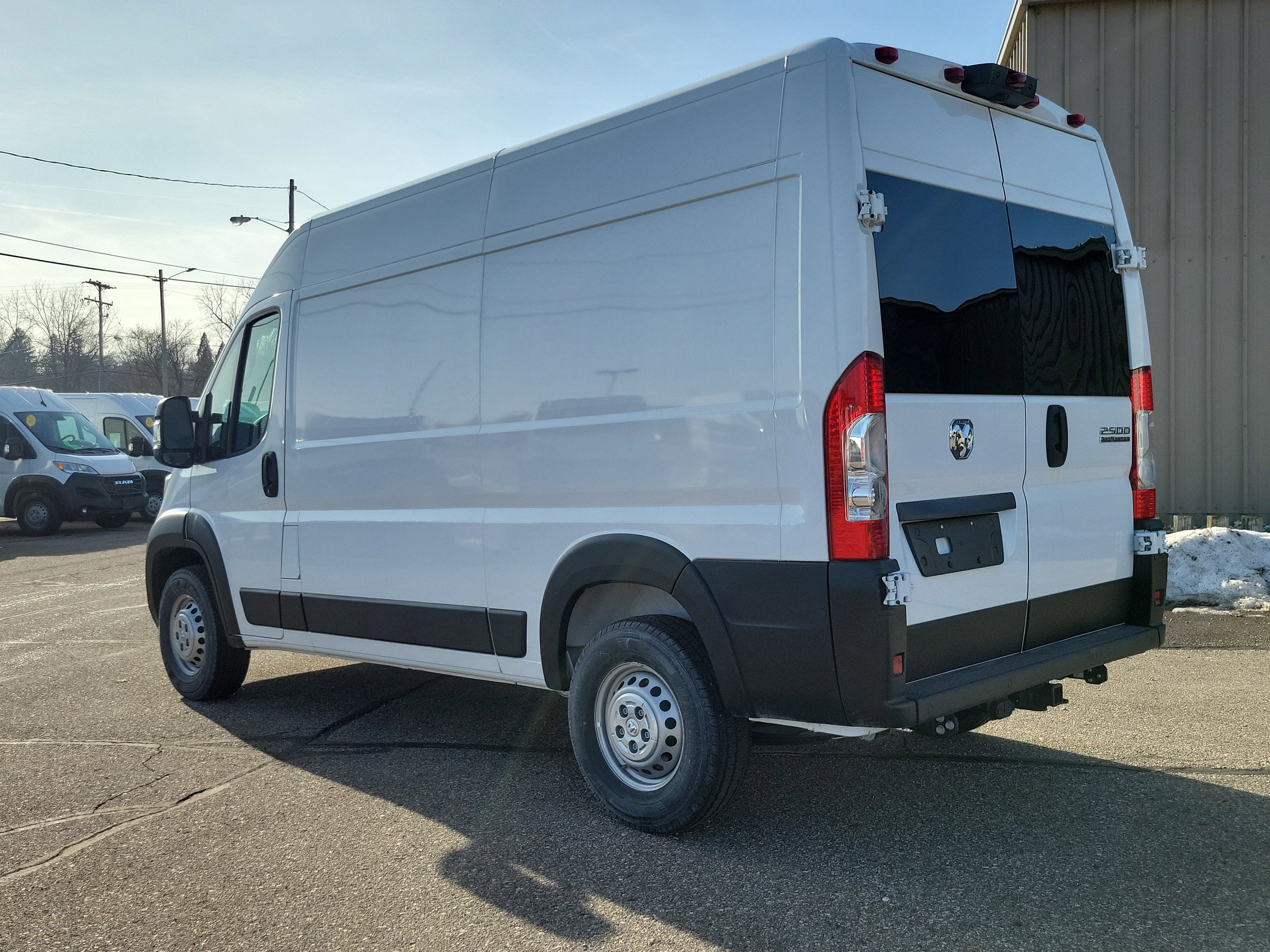 2025 RAM ProMaster 2500 Cargo Van Tradesman High Roof 136' WB w/Pass Seat