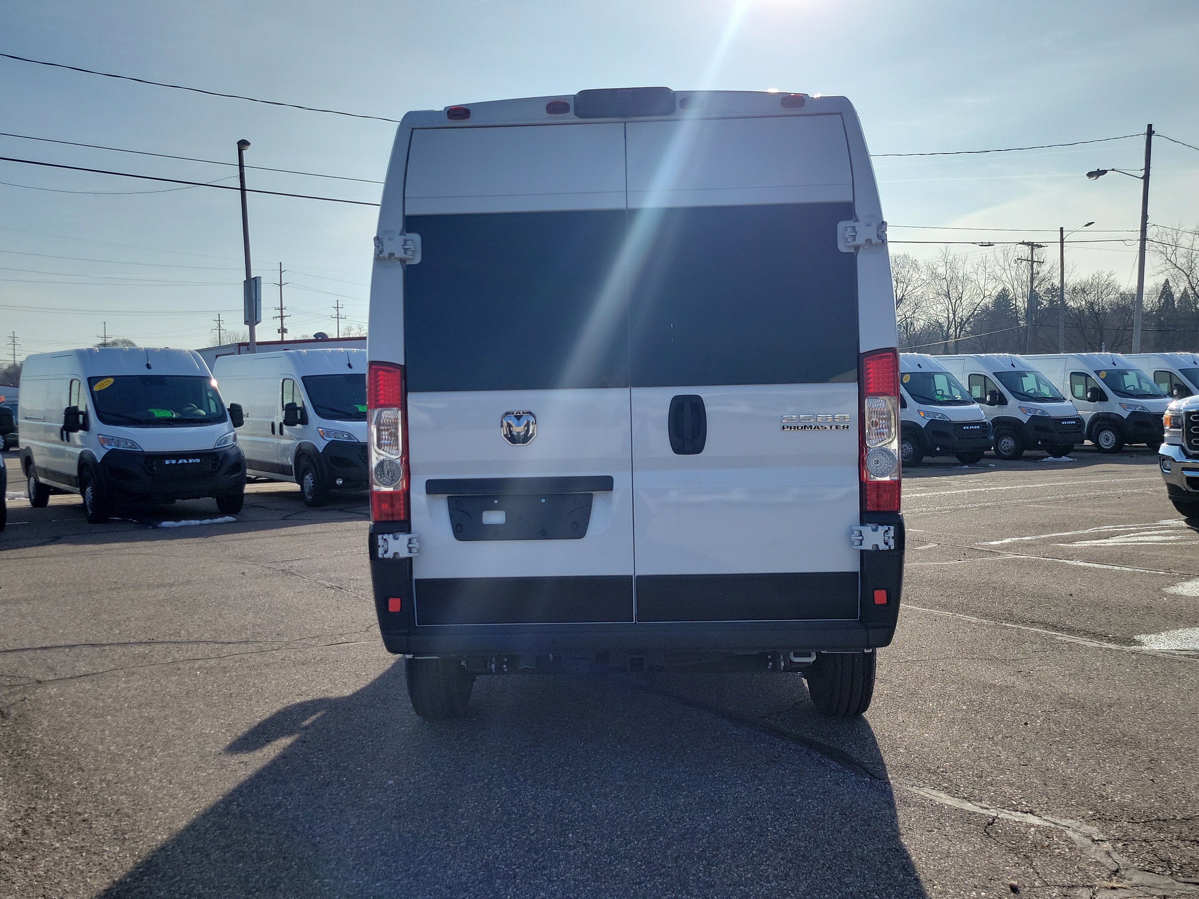 2025 RAM ProMaster 2500 Cargo Van Tradesman High Roof 136' WB w/Pass Seat
