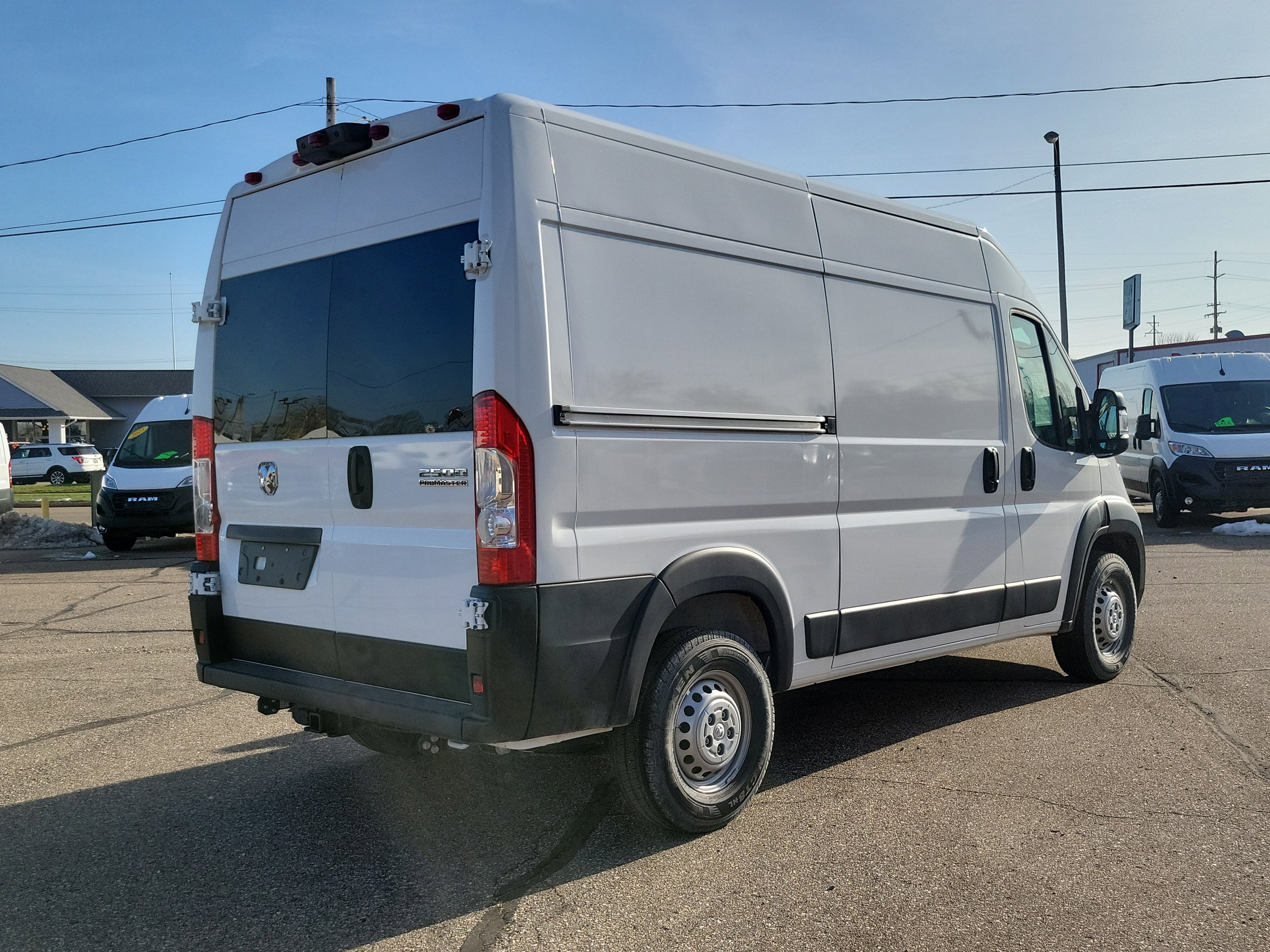 2025 RAM ProMaster 2500 Cargo Van Tradesman High Roof 136' WB w/Pass Seat