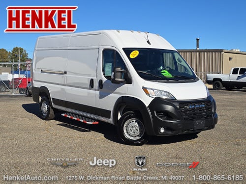 2025 RAM ProMaster 2500 Cargo Van Tradesman High Roof 159' WB w/Pass Seat