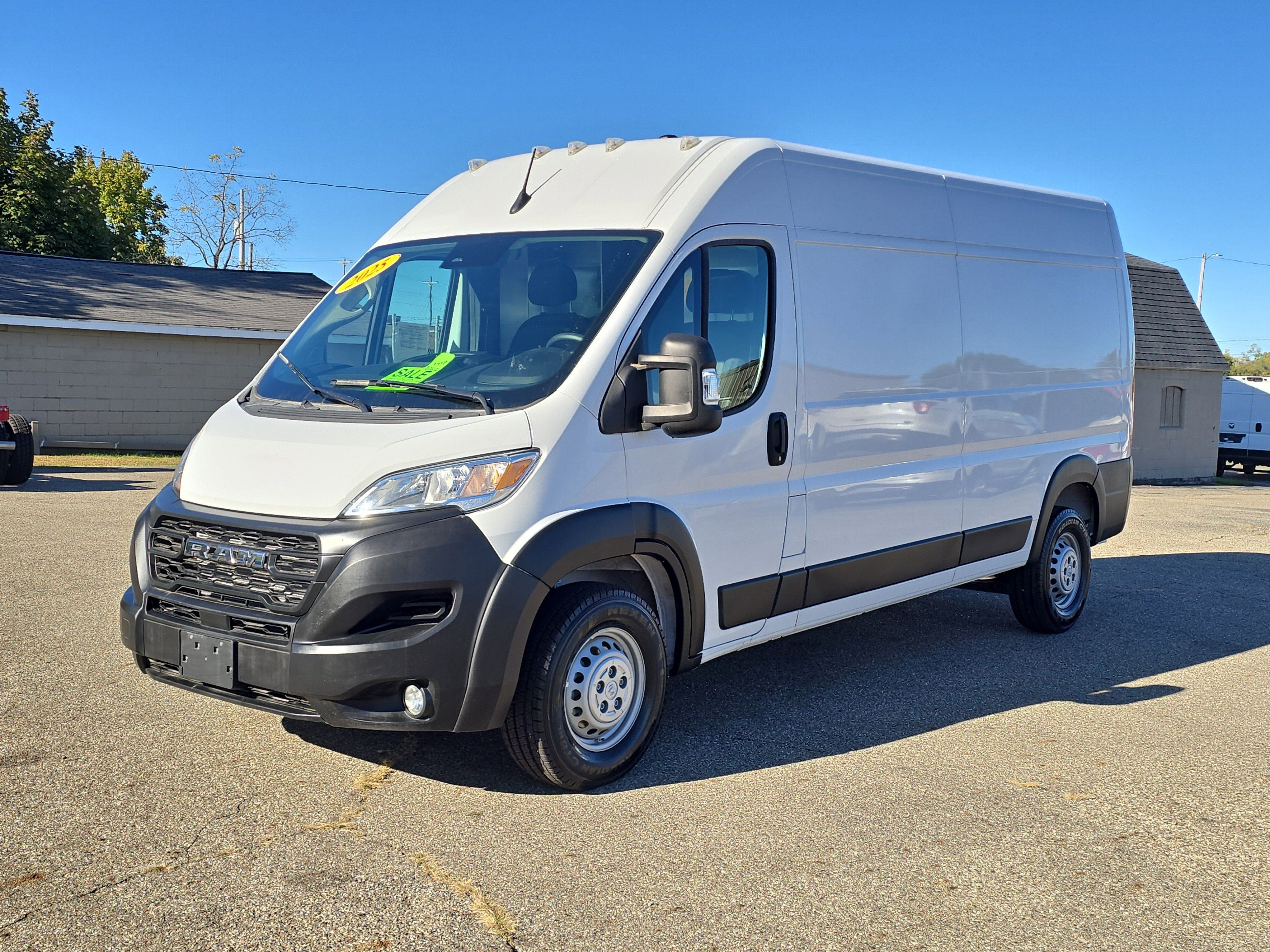 2025 RAM ProMaster 2500 Cargo Van Tradesman High Roof 159' WB w/Pass Seat