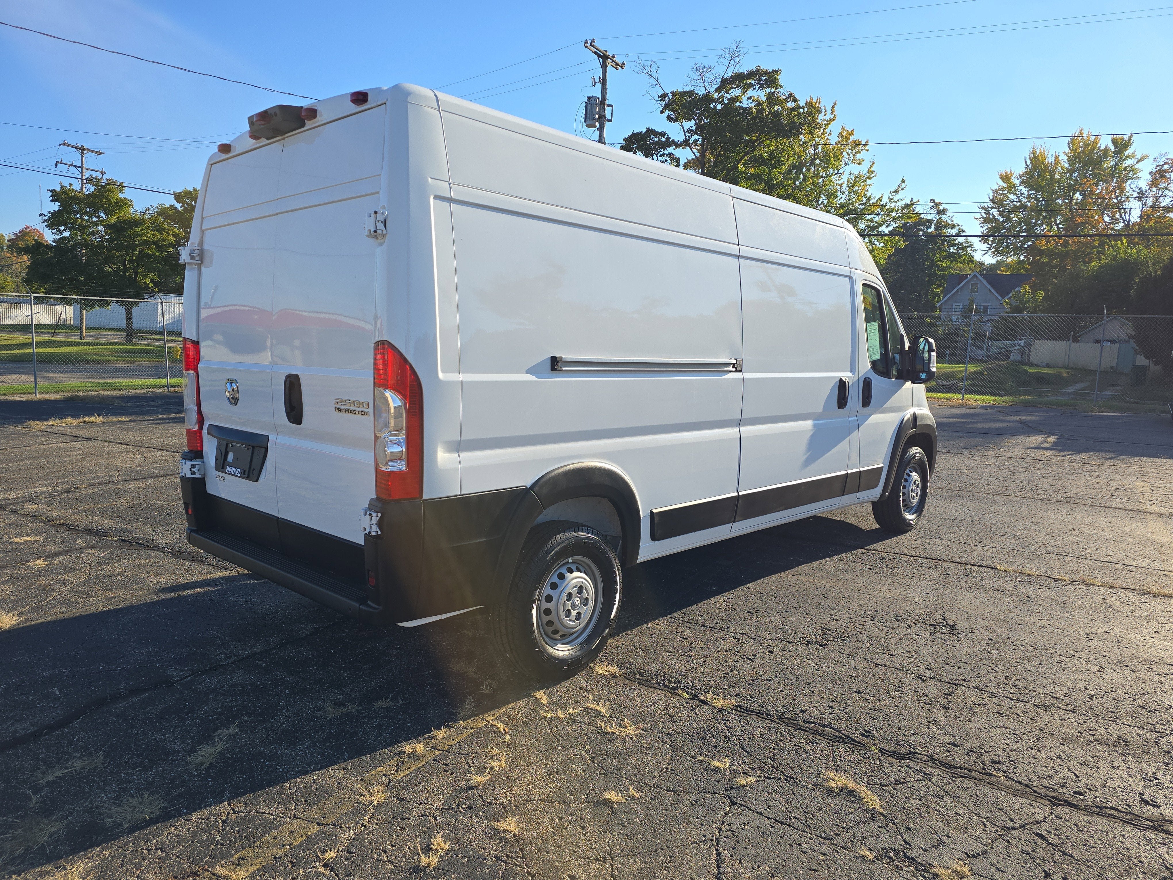 2025 RAM ProMaster 2500 Cargo Van Tradesman High Roof 159' WB w/Pass Seat