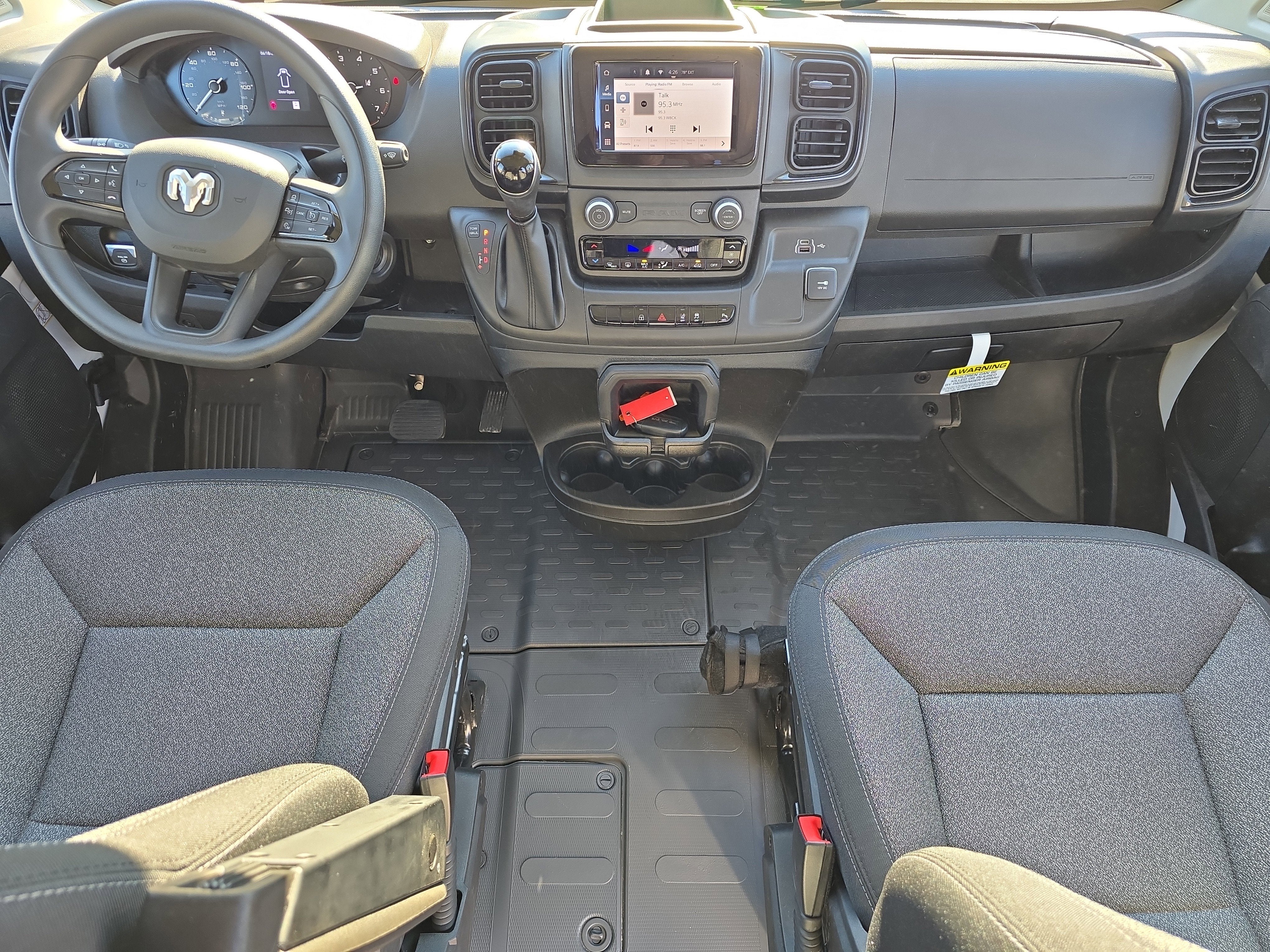 2025 RAM ProMaster 2500 Cargo Van Tradesman High Roof 159' WB w/Pass Seat