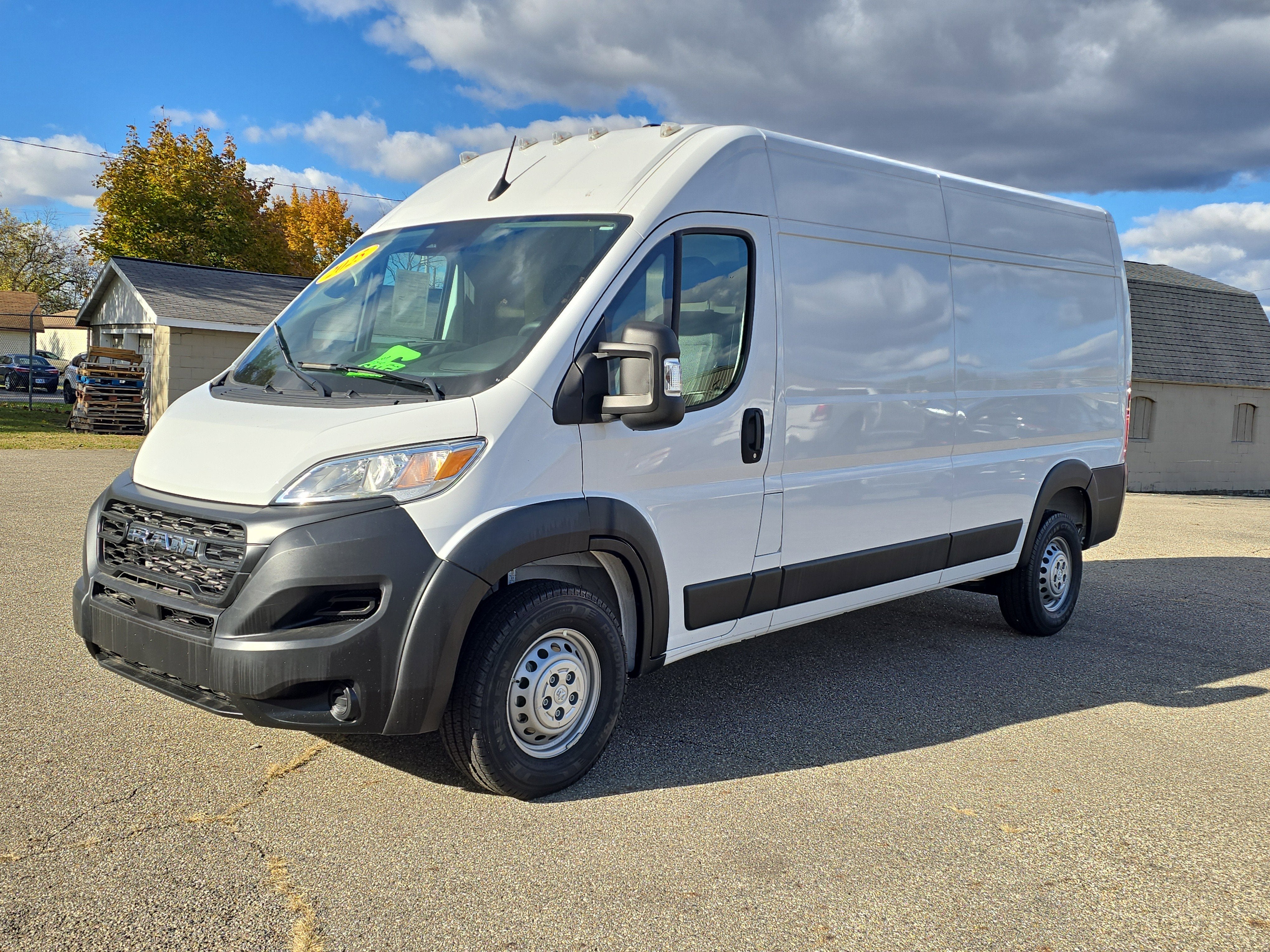 2025 RAM ProMaster 2500 Cargo Van Tradesman High Roof 159' WB w/Pass Seat