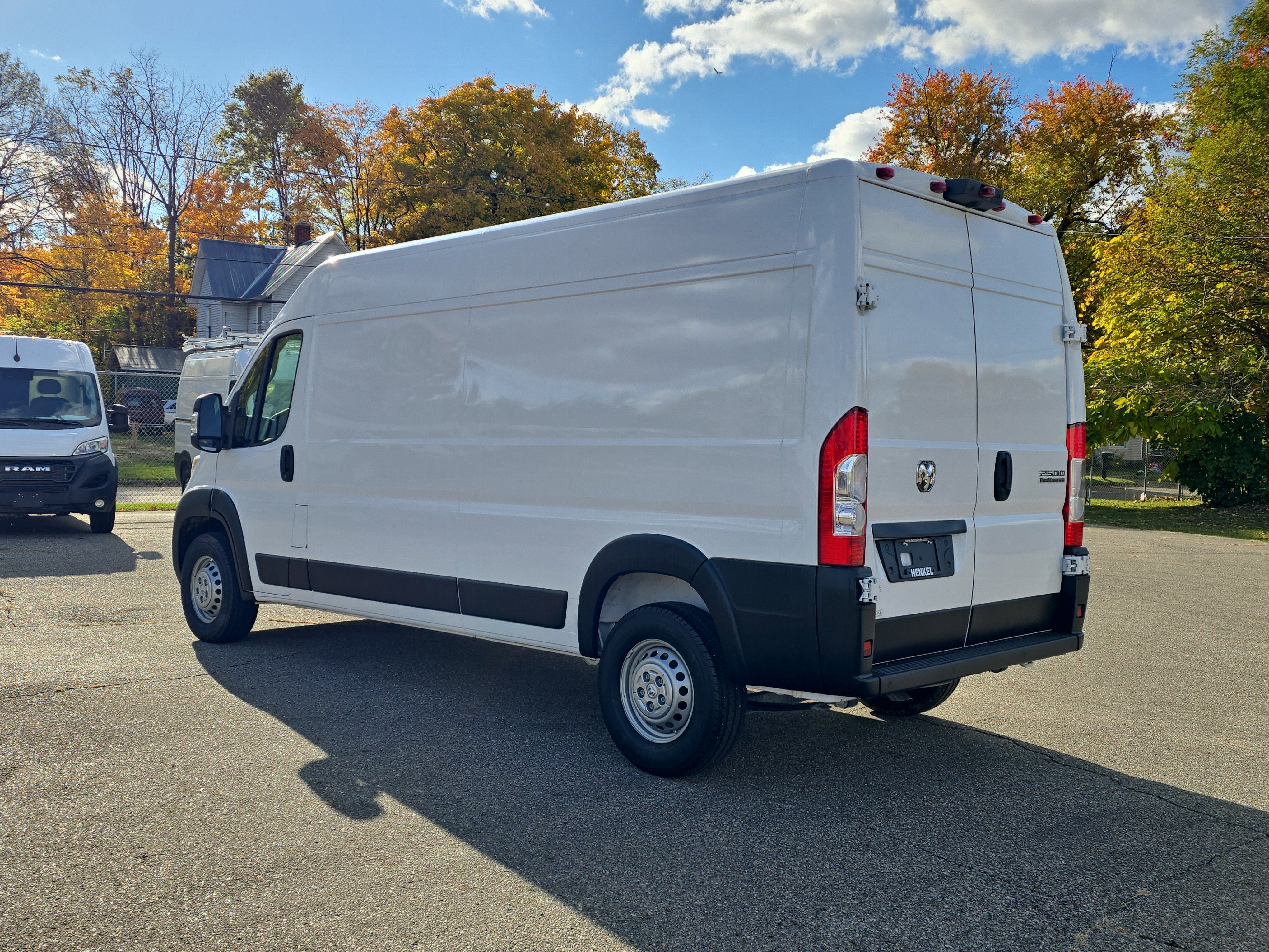 2025 RAM ProMaster 2500 Cargo Van Tradesman High Roof 159' WB w/Pass Seat