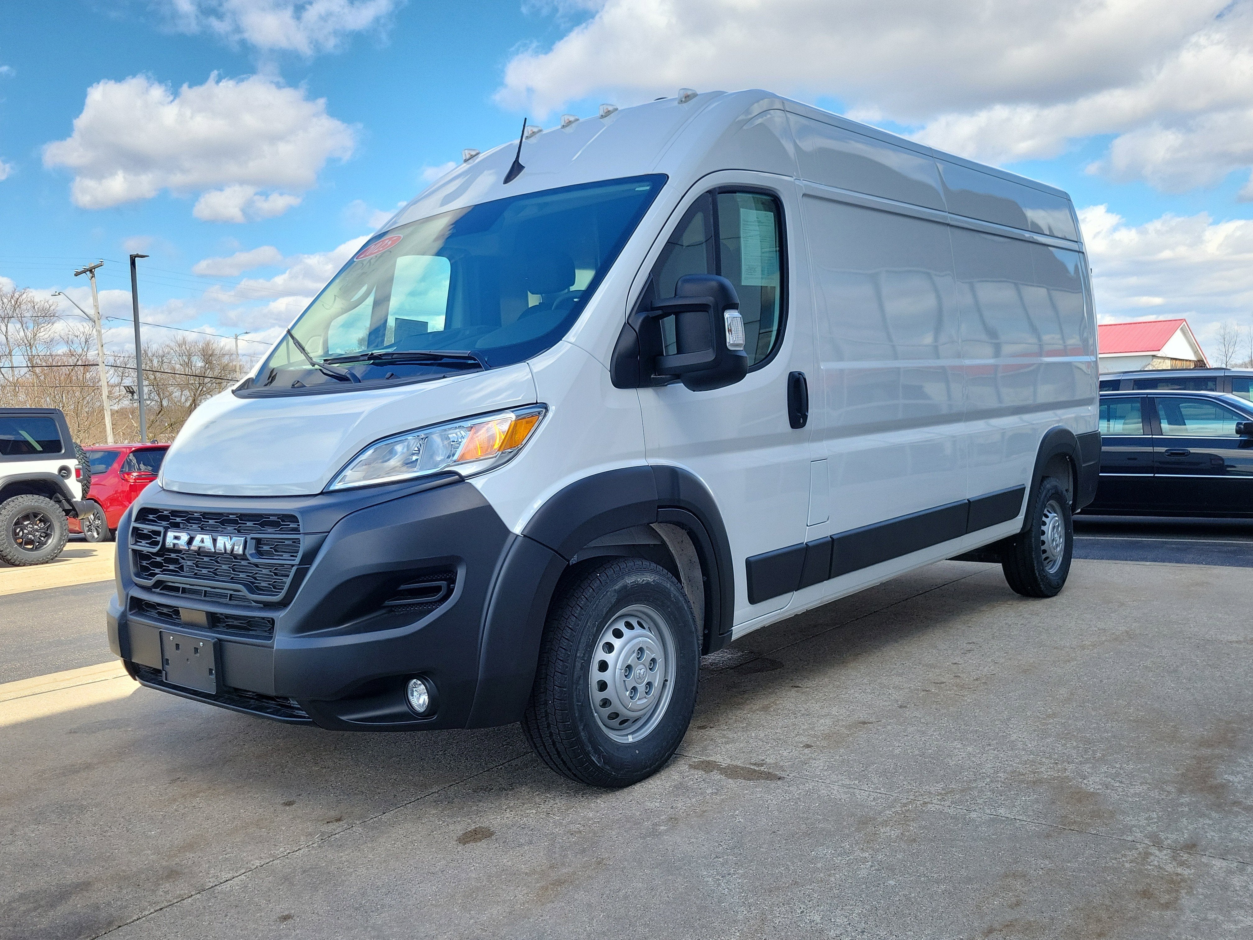 2025 RAM ProMaster 2500 Cargo Van Tradesman High Roof 159' WB w/Pass Seat
