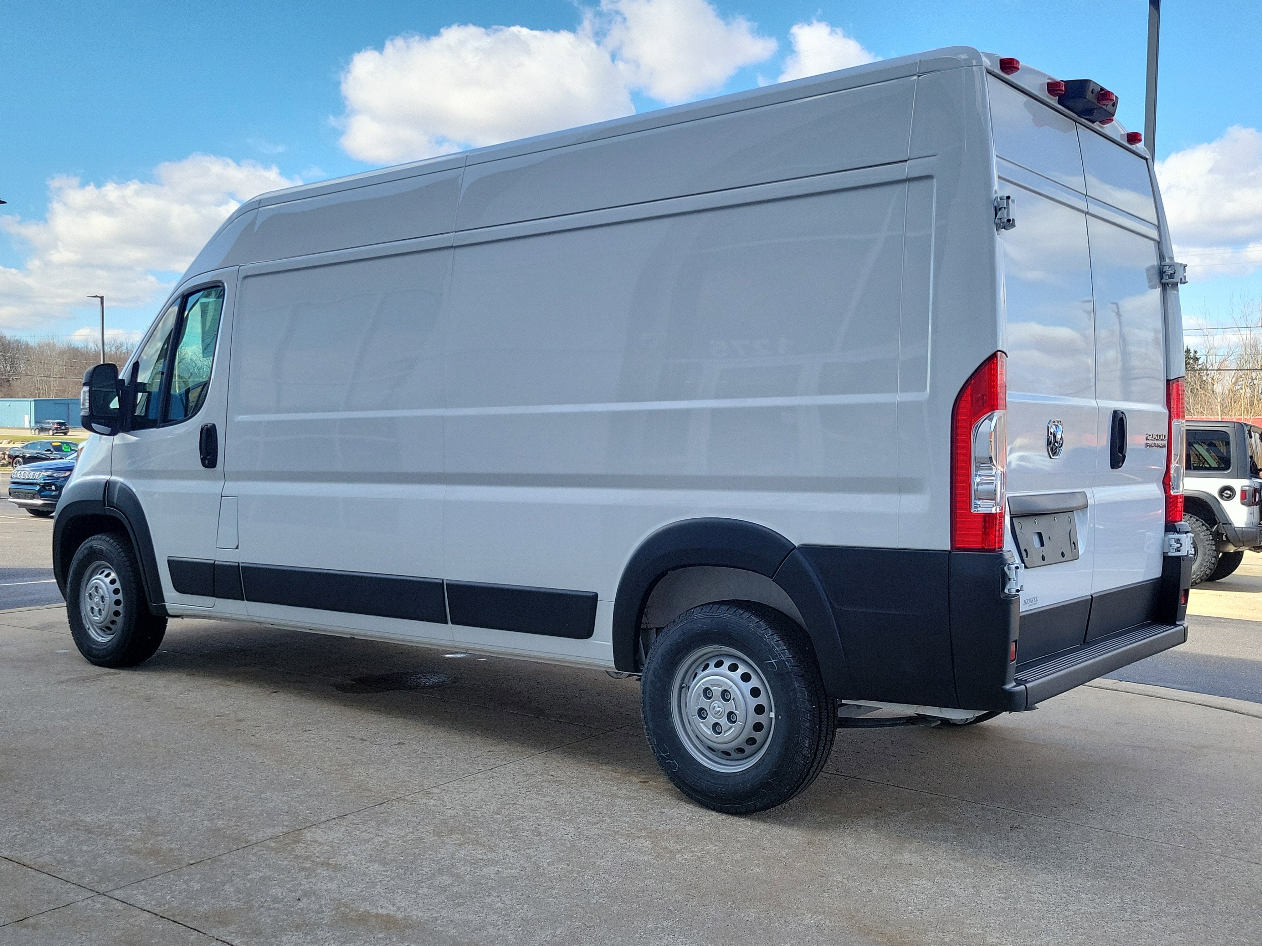 2025 RAM ProMaster 2500 Cargo Van Tradesman High Roof 159' WB w/Pass Seat
