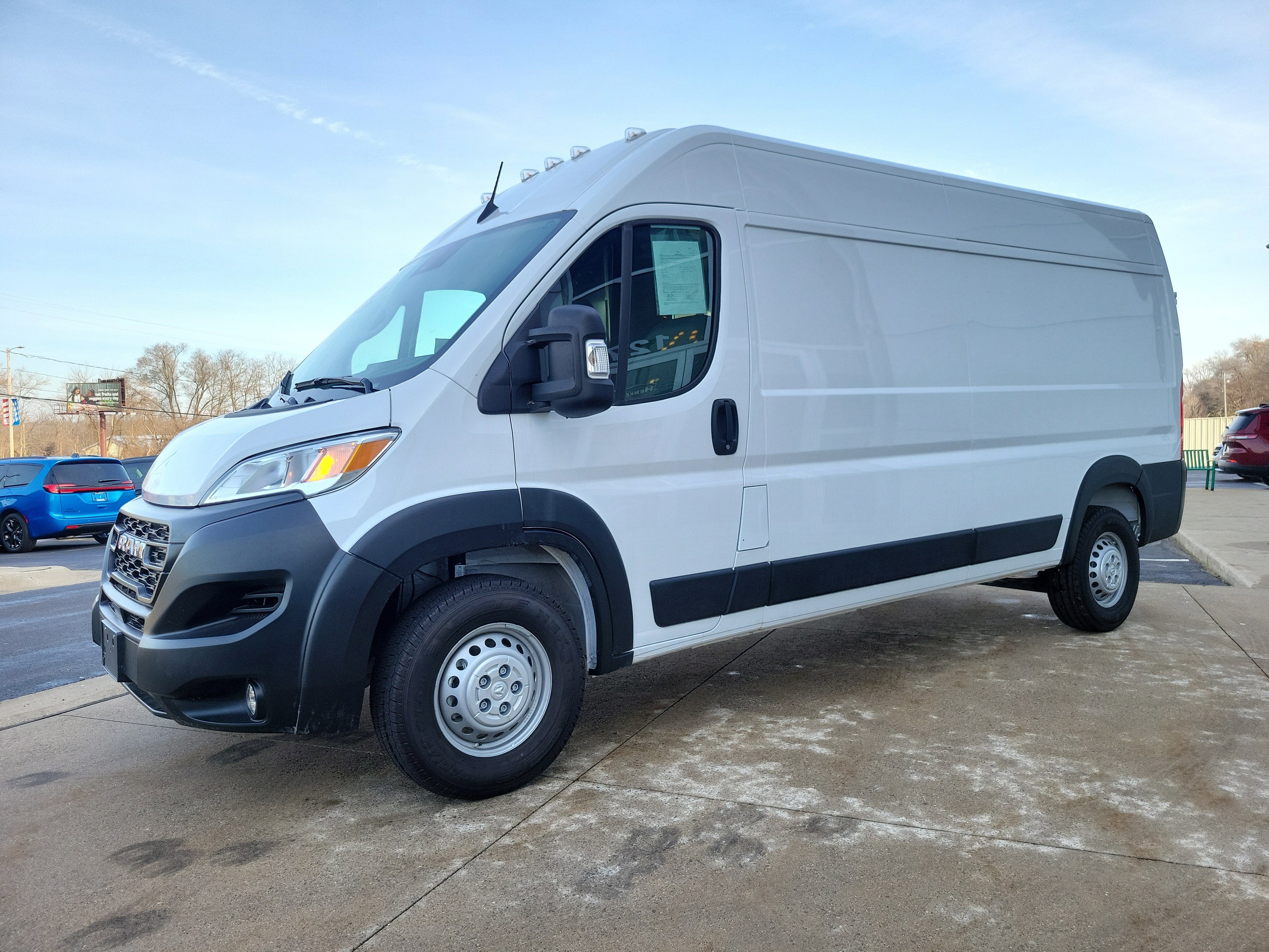 2025 RAM ProMaster 2500 Cargo Van Tradesman High Roof 159' WB w/Pass Seat