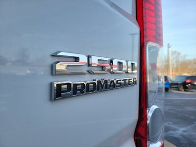 2025 RAM ProMaster 2500 Cargo Van Tradesman High Roof 159' WB w/Pass Seat