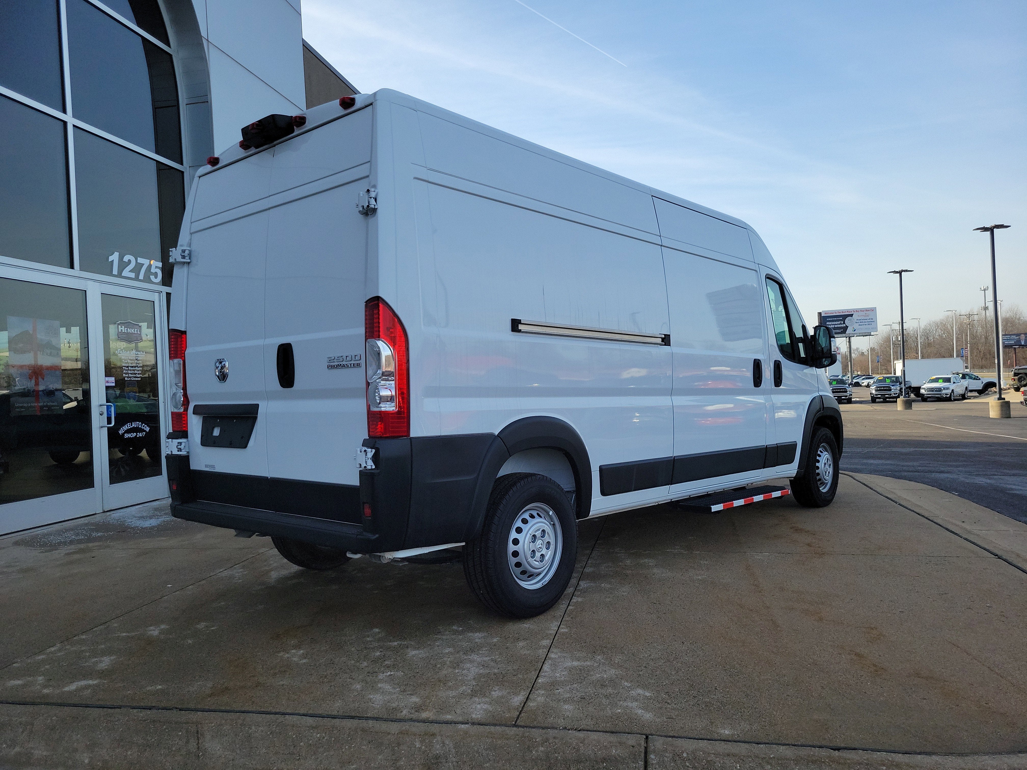 2025 RAM ProMaster 2500 Cargo Van Tradesman High Roof 159' WB w/Pass Seat