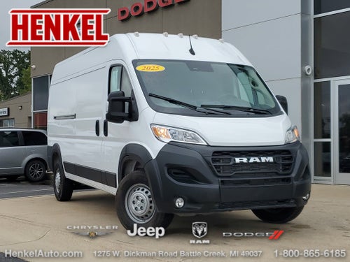 2025 RAM ProMaster 2500 Cargo Van Tradesman High Roof 159' WB w/Pass Seat