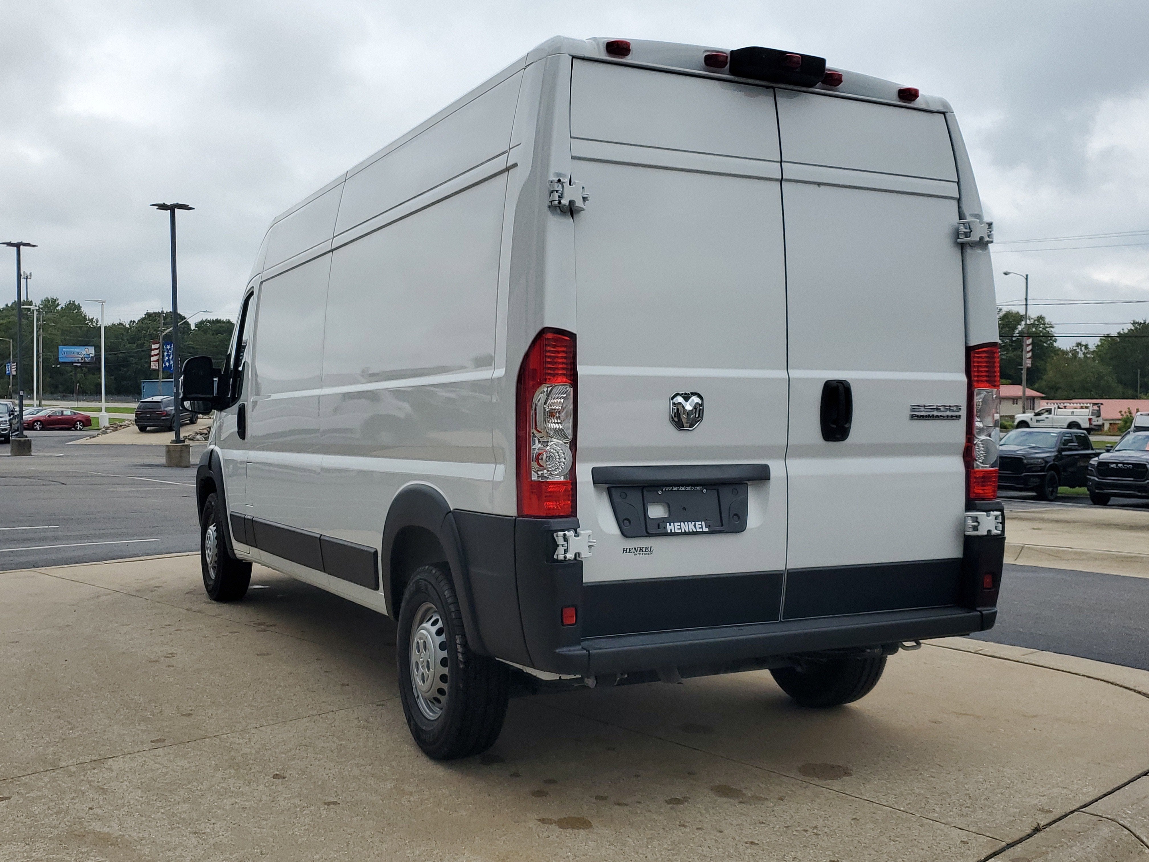 2025 RAM ProMaster 2500 Cargo Van Tradesman High Roof 159' WB w/Pass Seat
