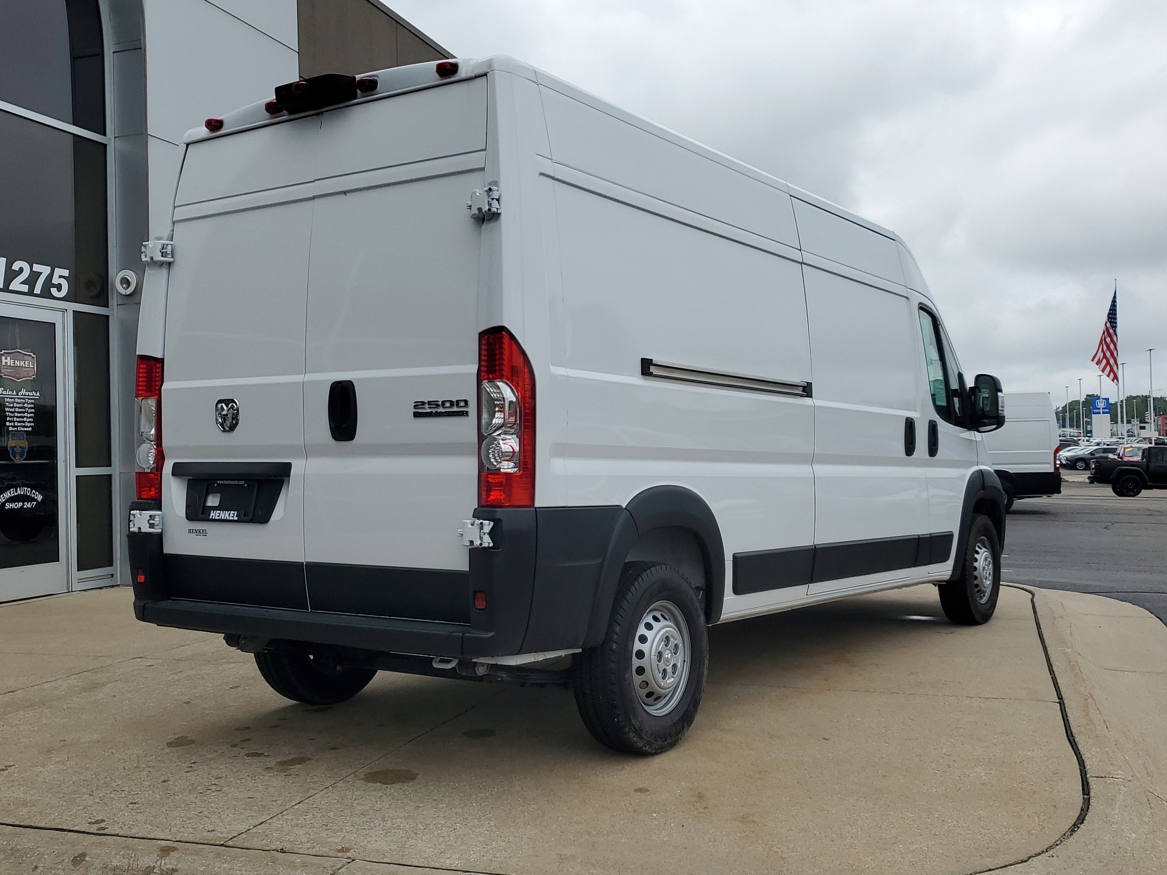 2025 RAM ProMaster 2500 Cargo Van Tradesman High Roof 159' WB w/Pass Seat