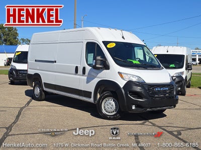 2025 RAM ProMaster 2500 Cargo Van Tradesman High Roof 159' WB w/Pass Seat