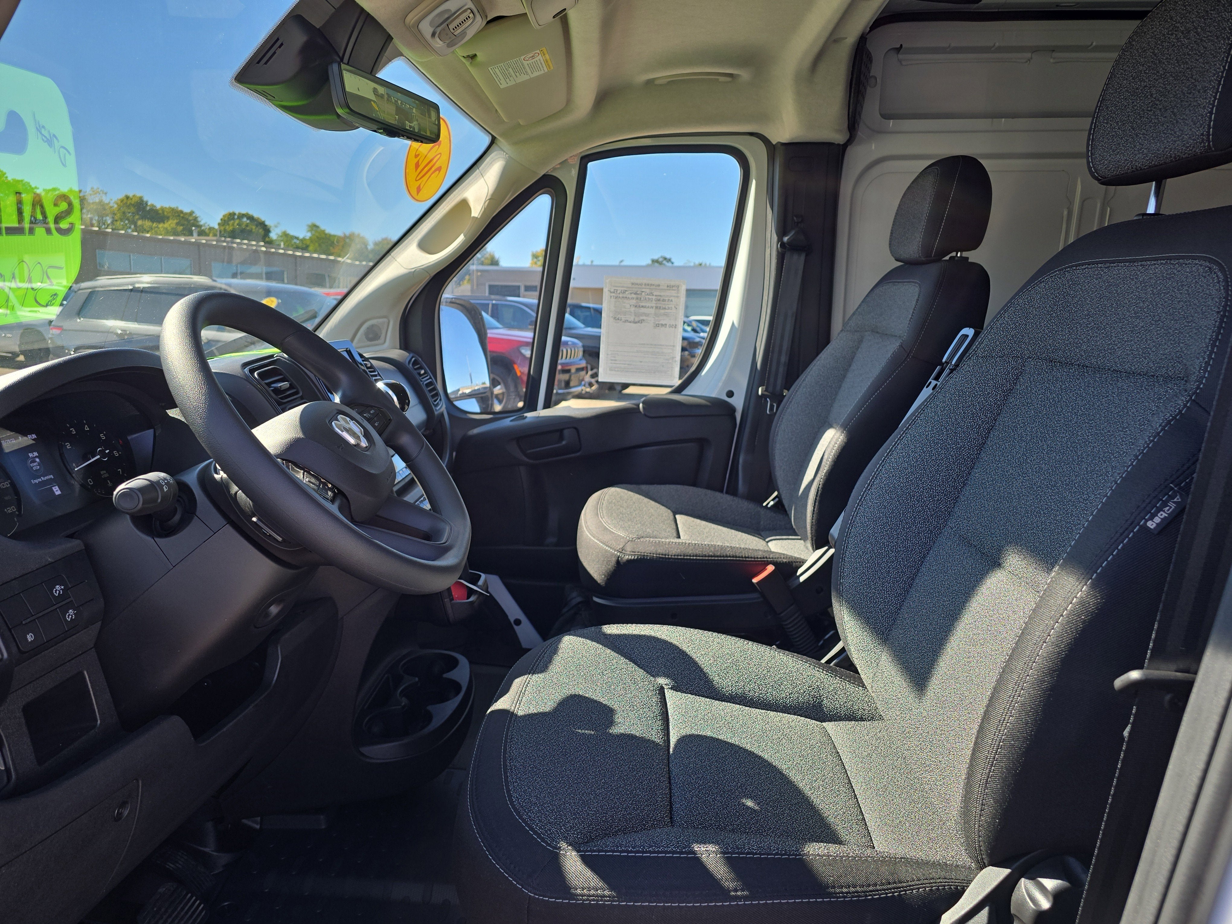2025 RAM ProMaster 2500 Cargo Van Tradesman High Roof 159' WB w/Pass Seat