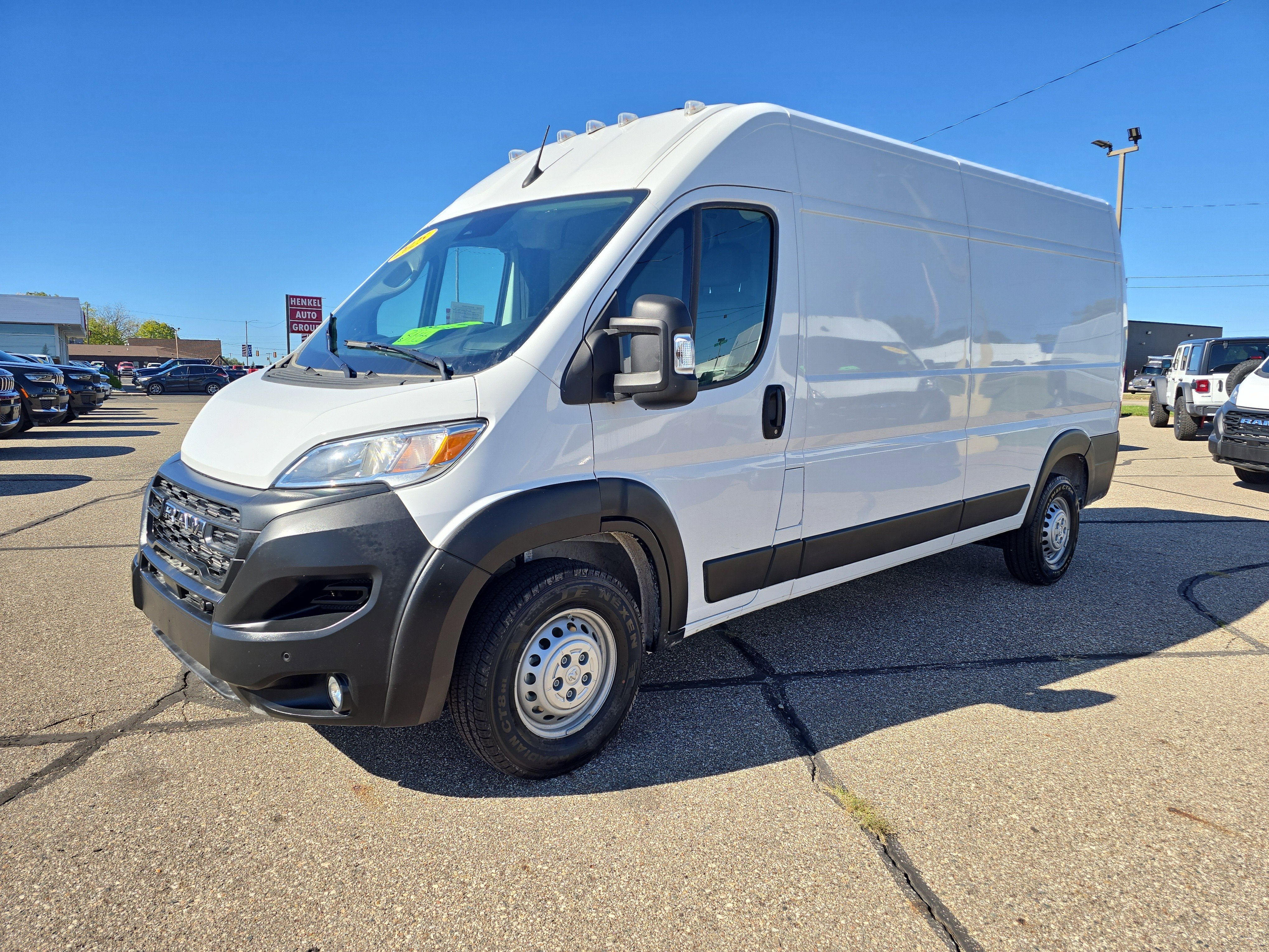 2025 RAM ProMaster 2500 Cargo Van Tradesman High Roof 159' WB w/Pass Seat