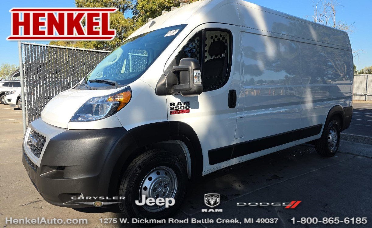 2022 RAM ProMaster 2500 Cargo Van High Roof 159' WB
