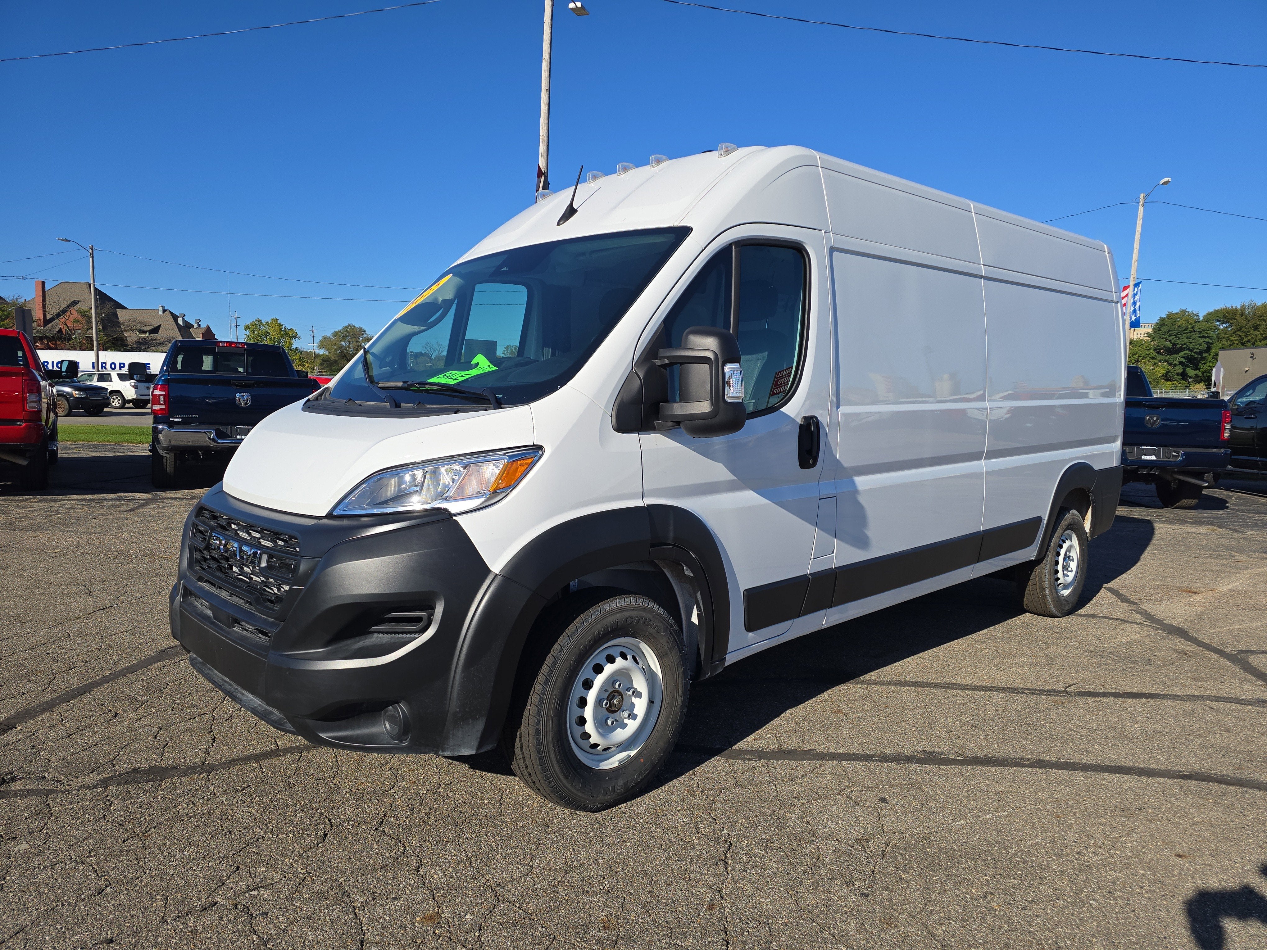 2025 RAM ProMaster 2500 Cargo Van Tradesman High Roof 159' WB w/Pass Seat