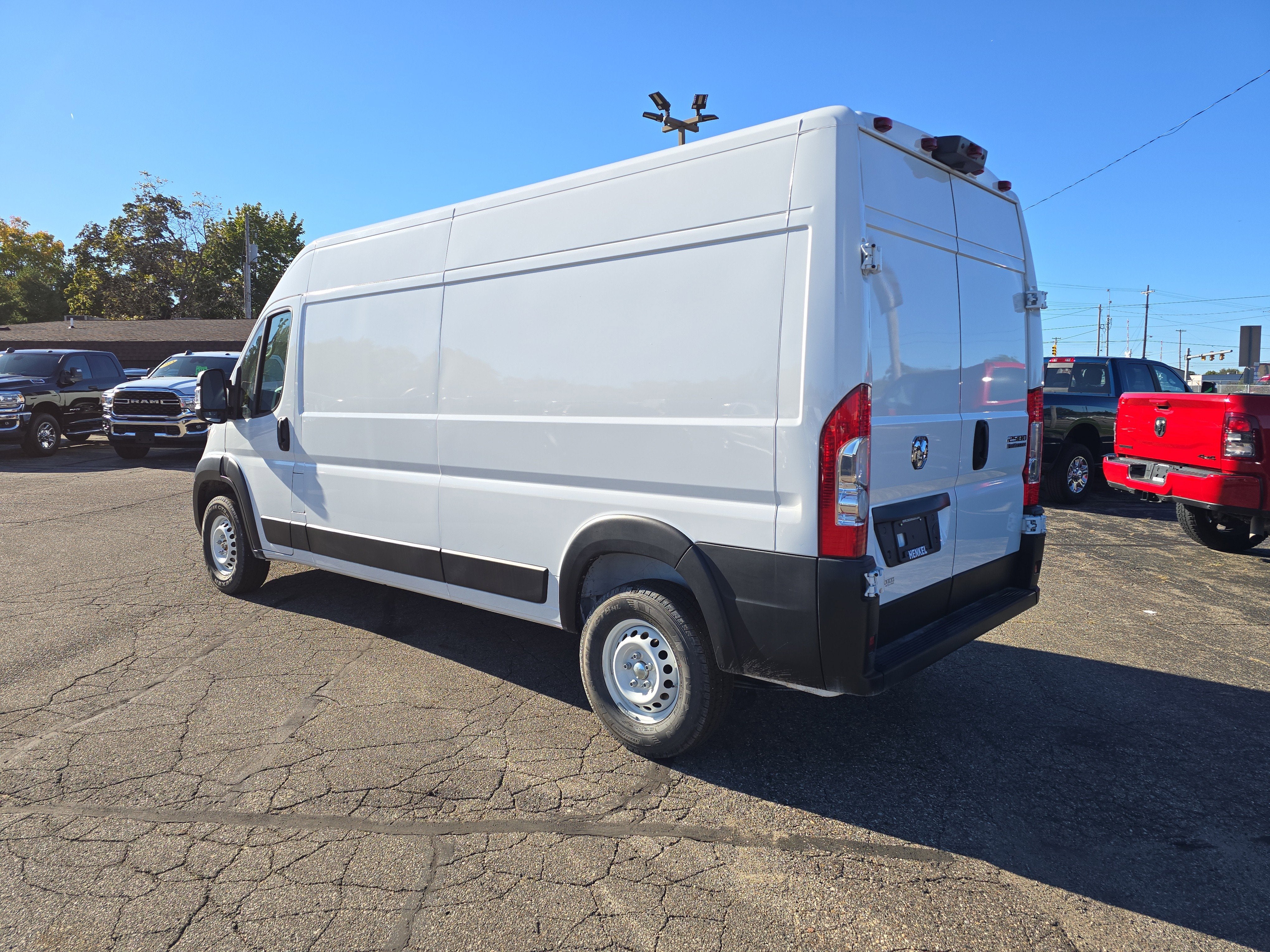 2025 RAM ProMaster 2500 Cargo Van Tradesman High Roof 159' WB w/Pass Seat