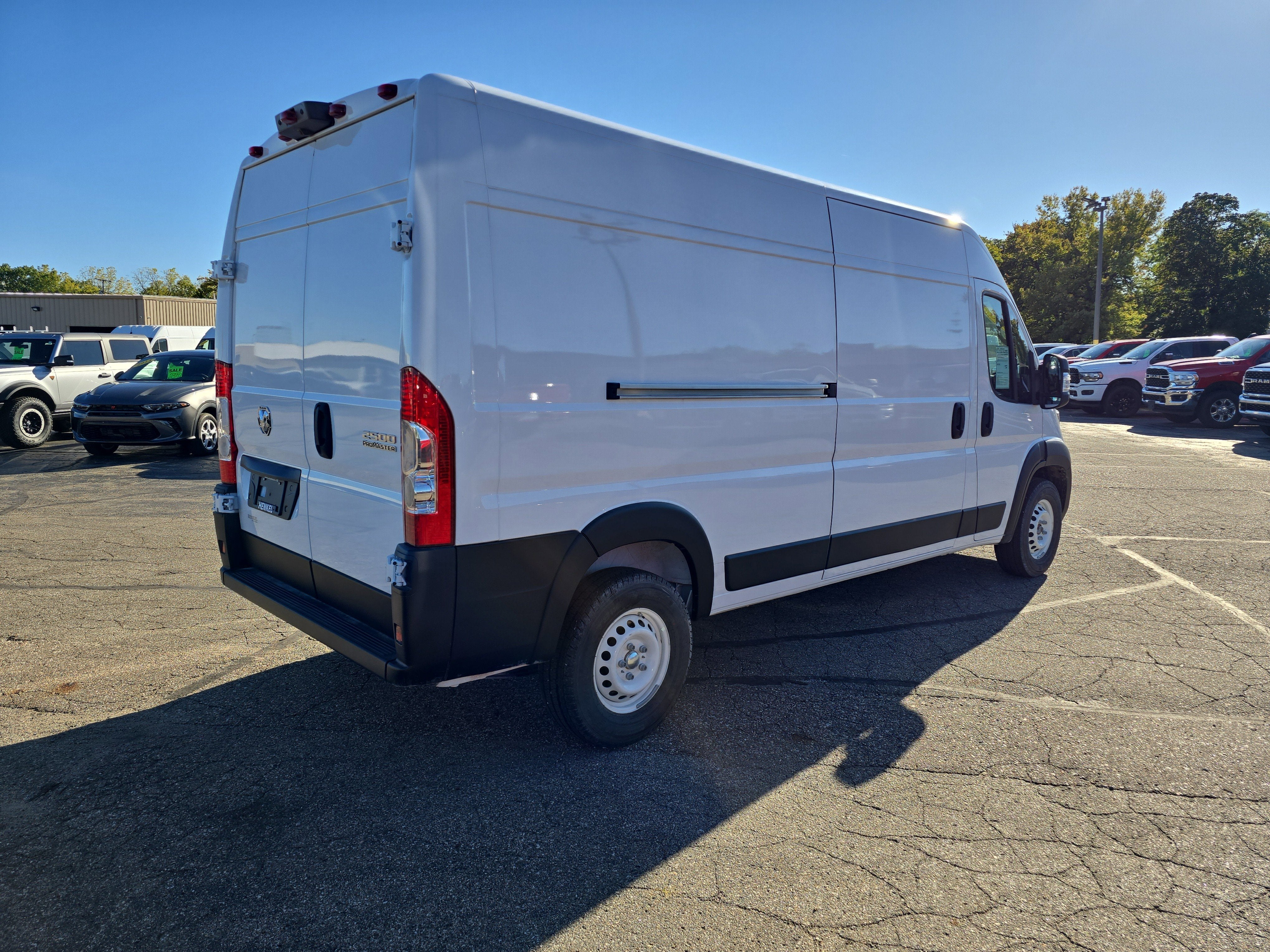 2025 RAM ProMaster 2500 Cargo Van Tradesman High Roof 159' WB w/Pass Seat