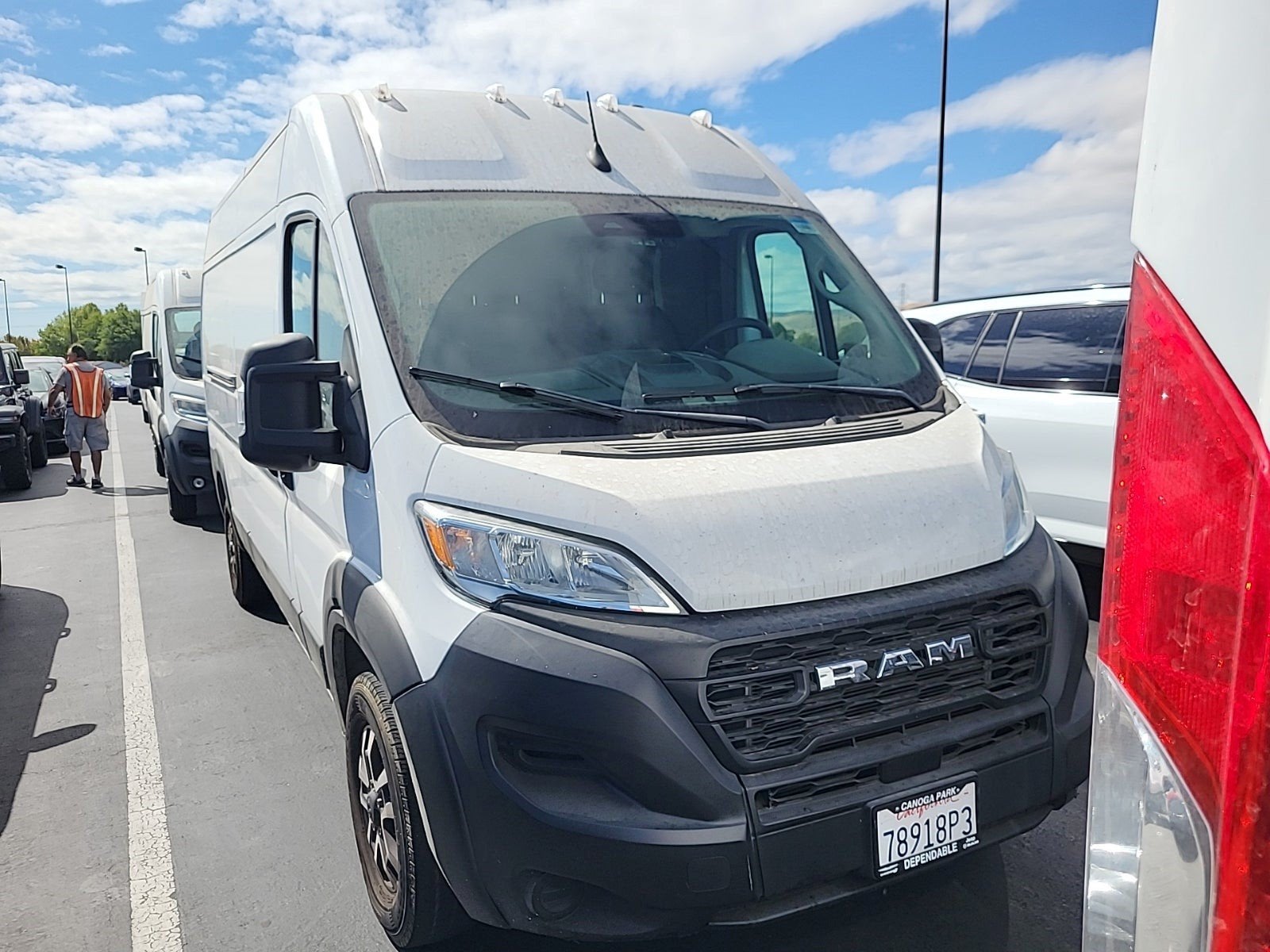 2023 RAM ProMaster 2500 Cargo Van High Roof 159' WB