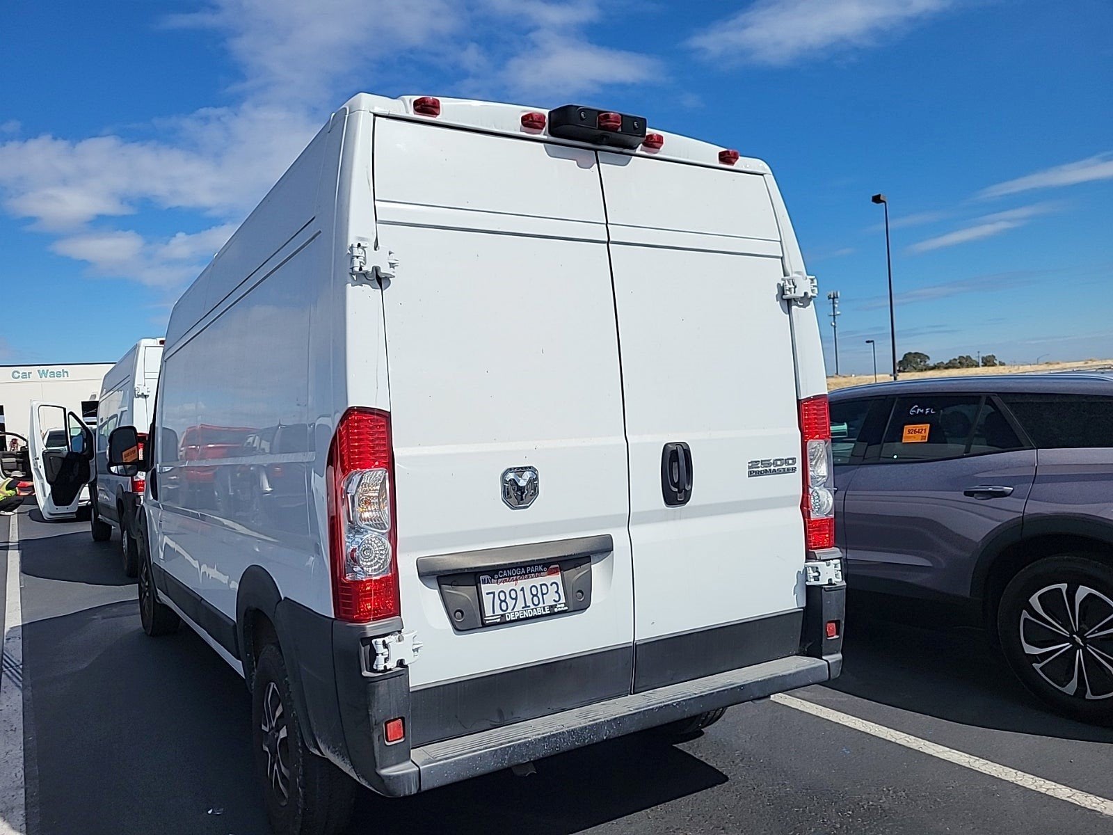 2023 RAM ProMaster 2500 Cargo Van High Roof 159' WB