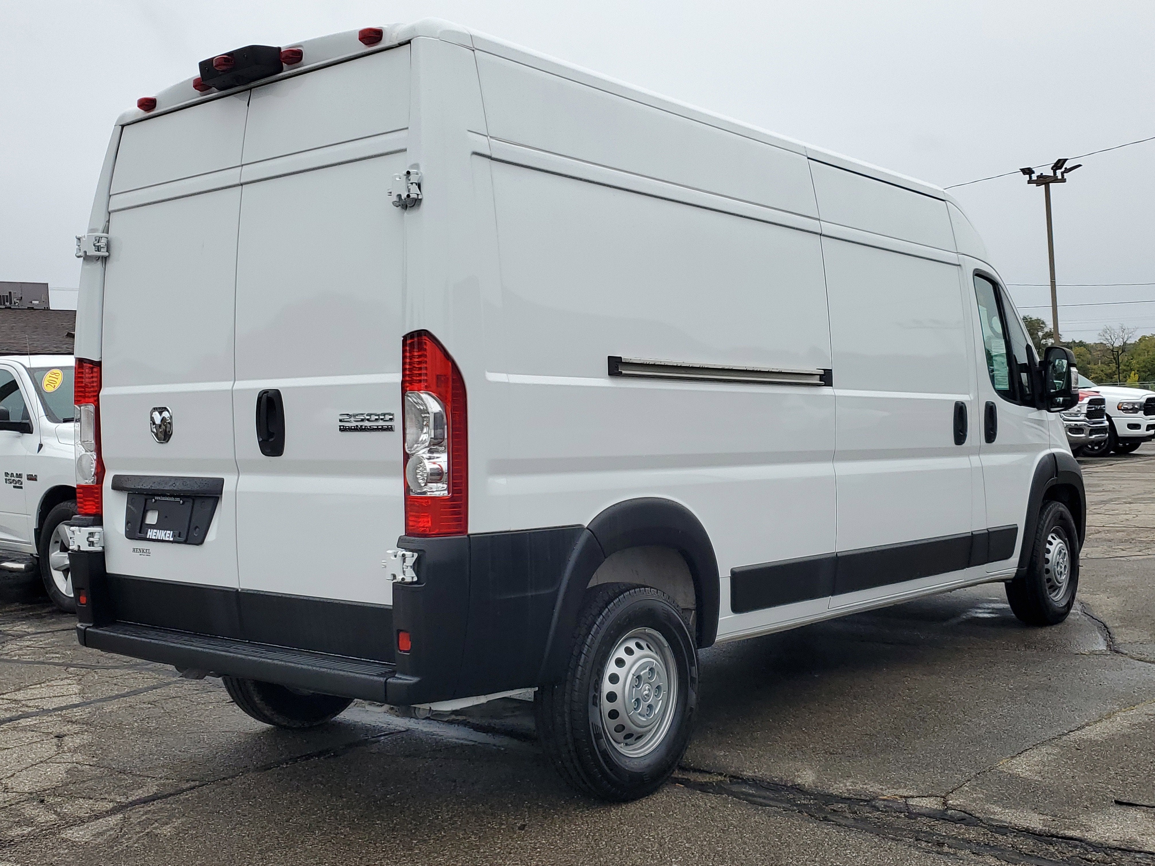 2025 RAM ProMaster 2500 Cargo Van Tradesman High Roof 159' WB w/Pass Seat