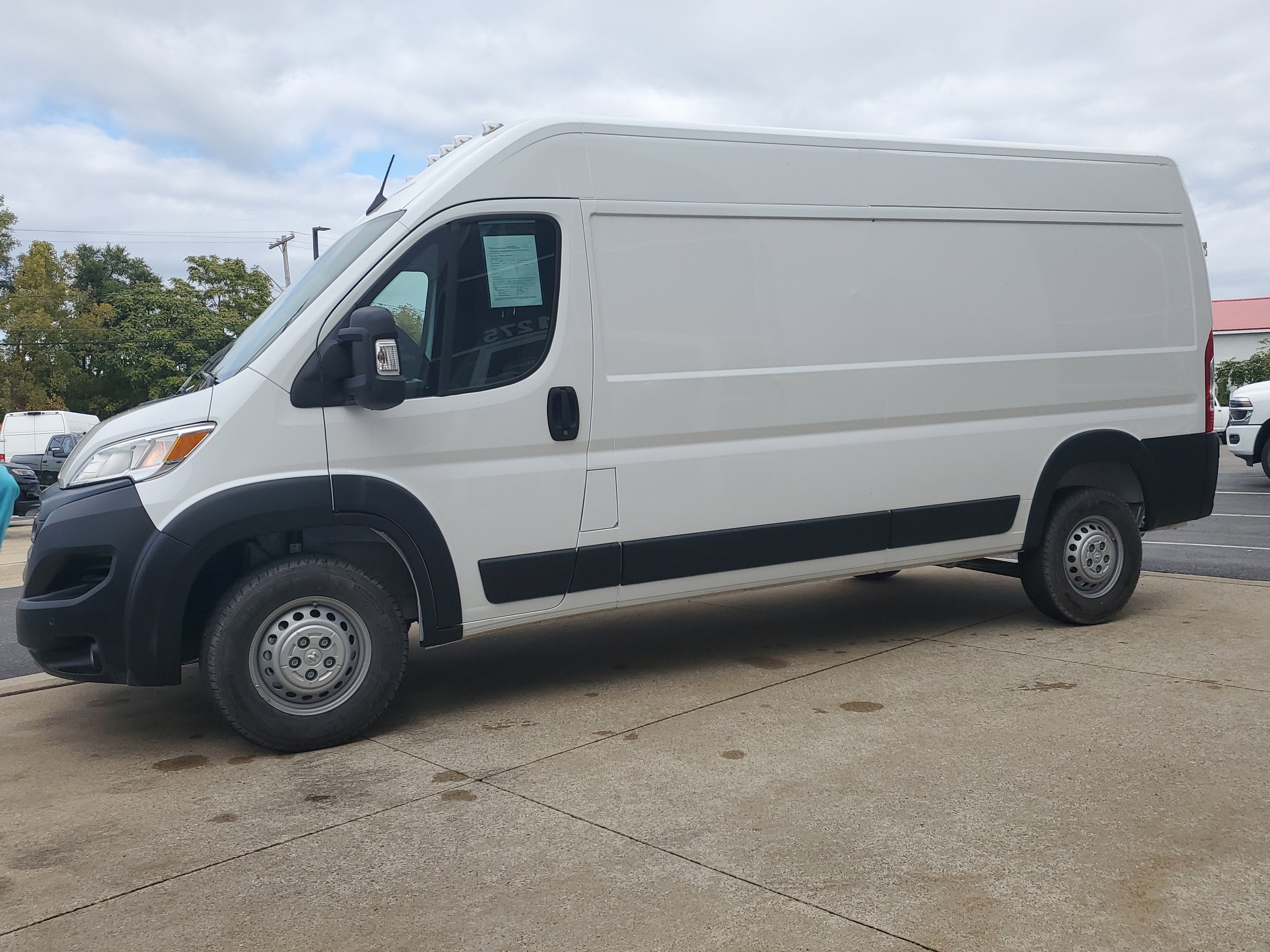 2025 RAM ProMaster 2500 Cargo Van Tradesman High Roof 159' WB w/Pass Seat