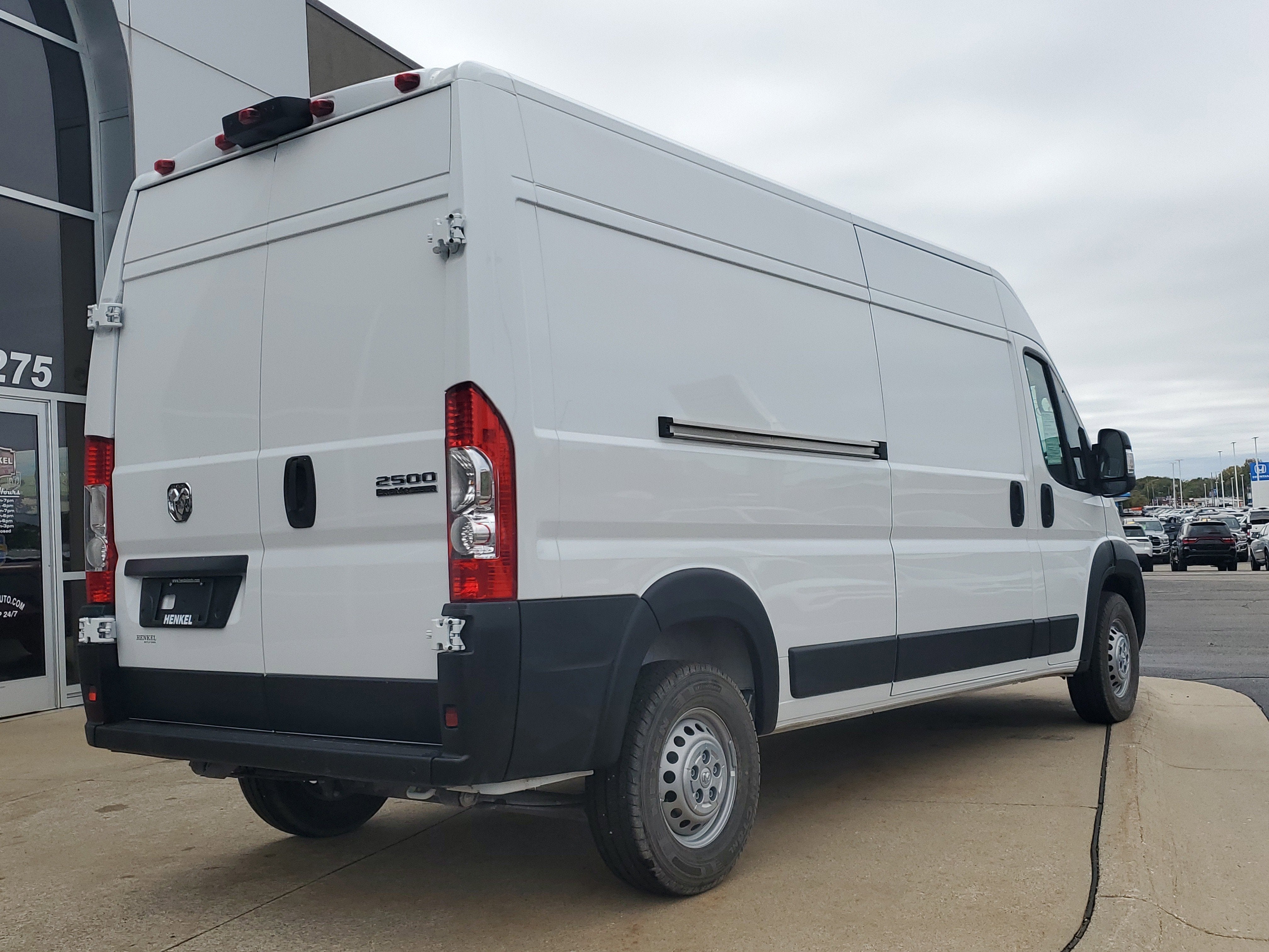 2025 RAM ProMaster 2500 Cargo Van Tradesman High Roof 159' WB w/Pass Seat